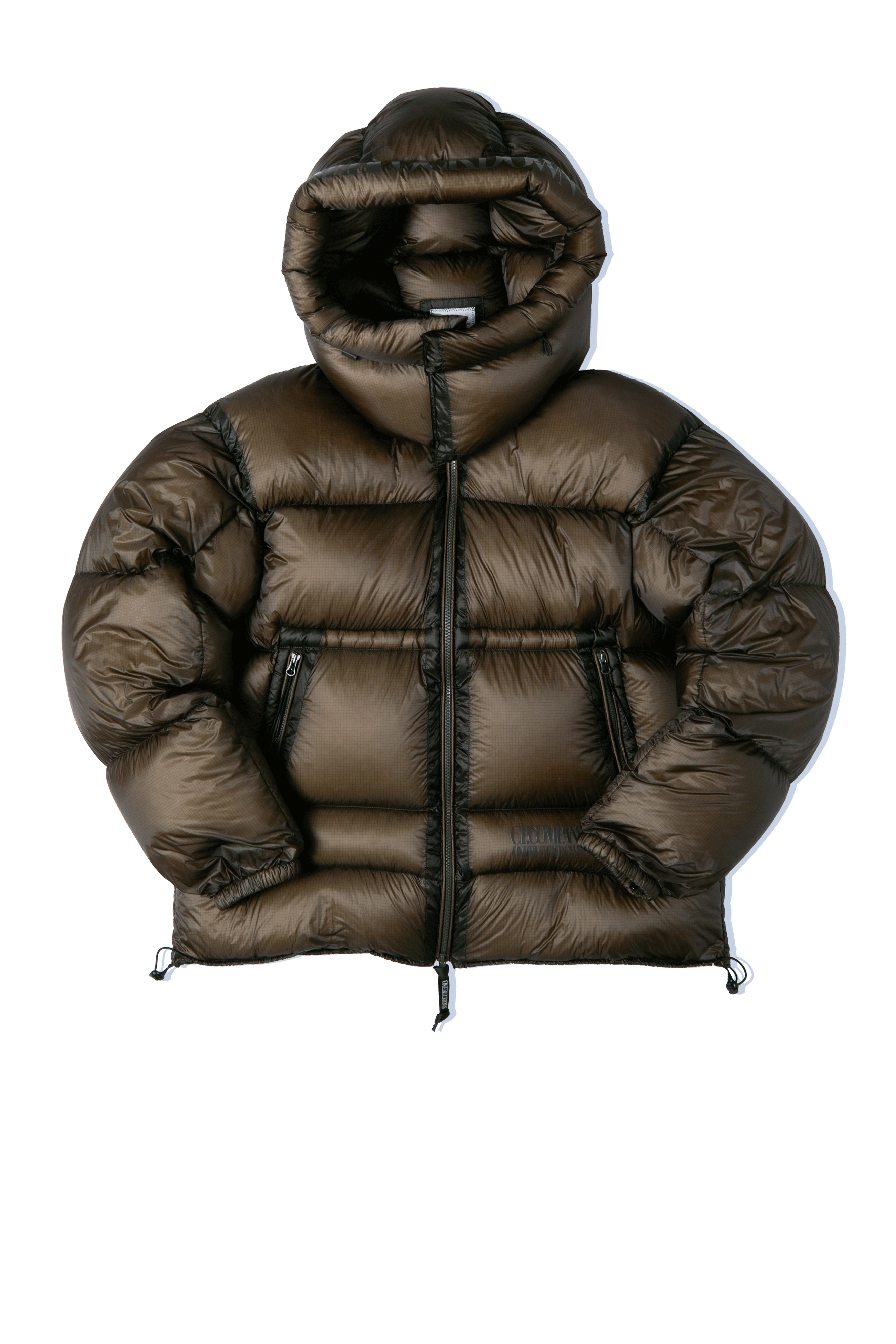 D.D. Shell Short Down Jacket "Bark" x One Block Down.