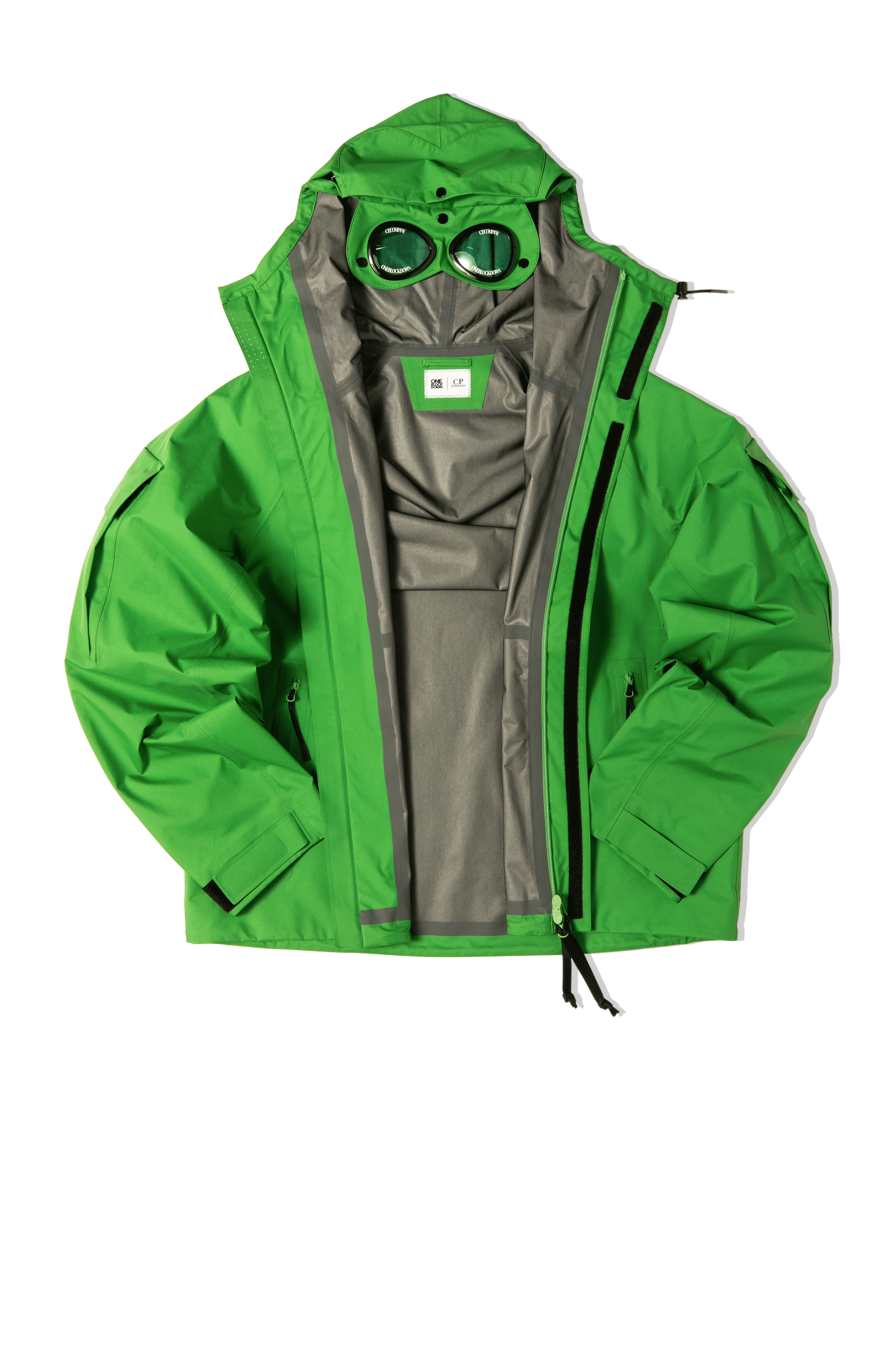 Gore-Tex 3L Infinium Hooded Jacket "Fern" x One Block Down.