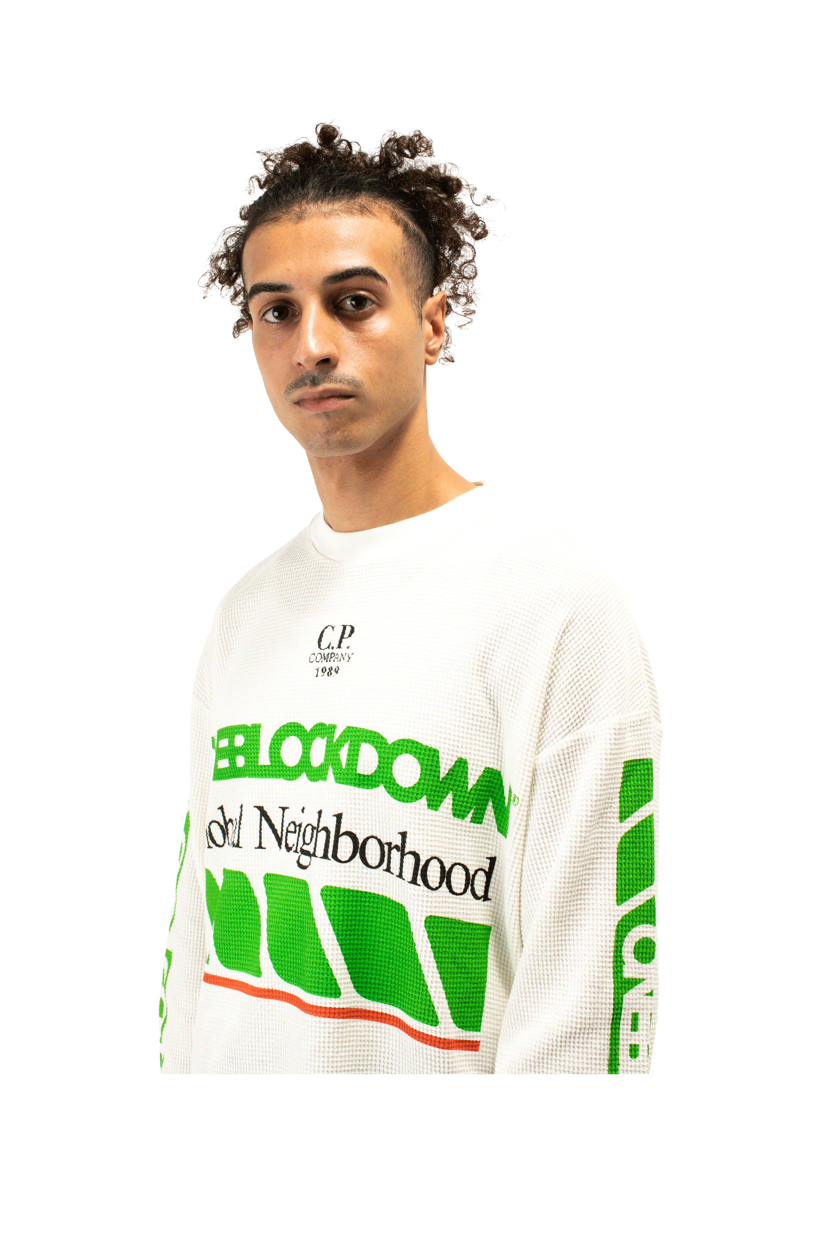 Waffle Jersey Longsleeve T-Shirt x One Block Down.