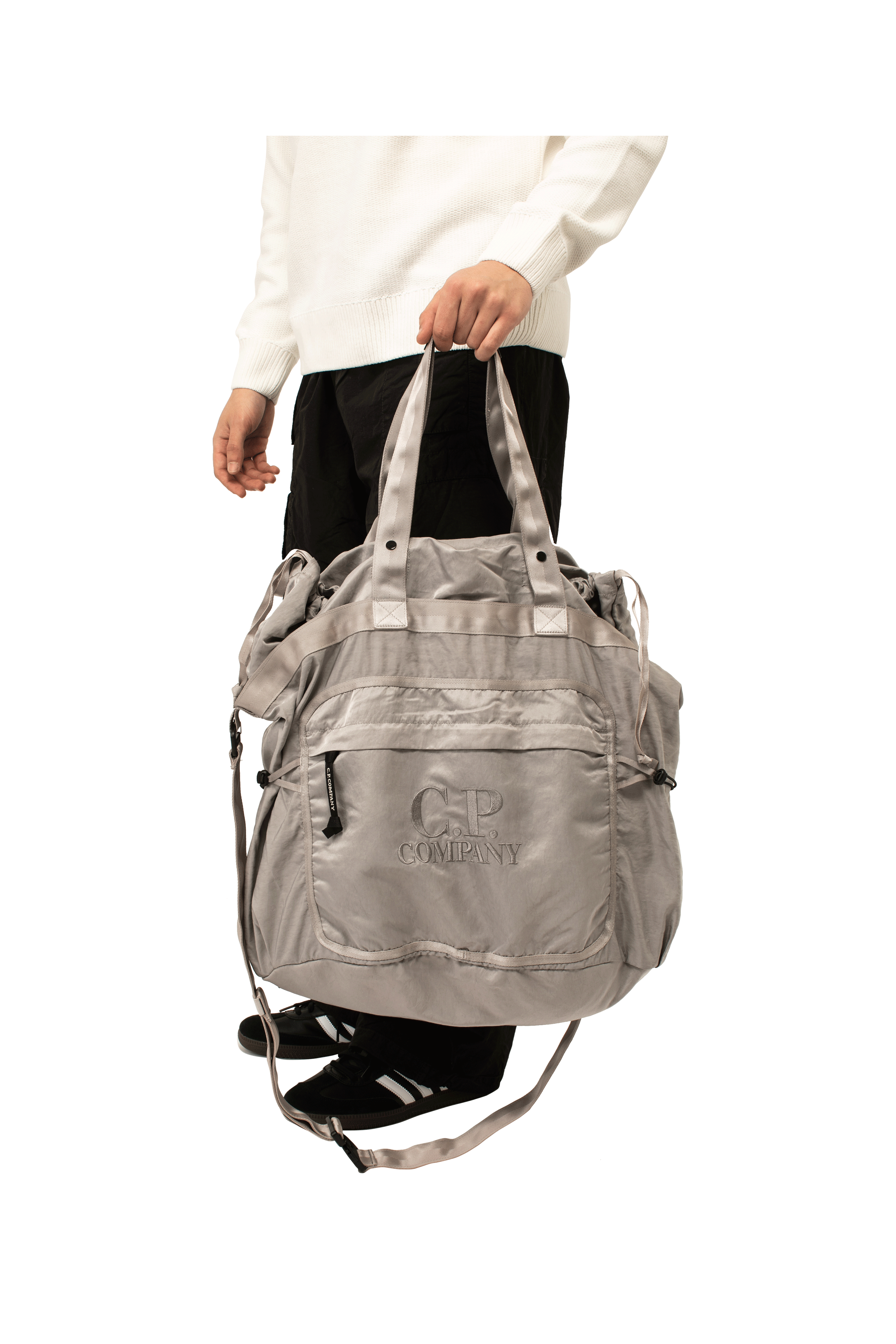 Nylon B Crossbody Messenger Bag