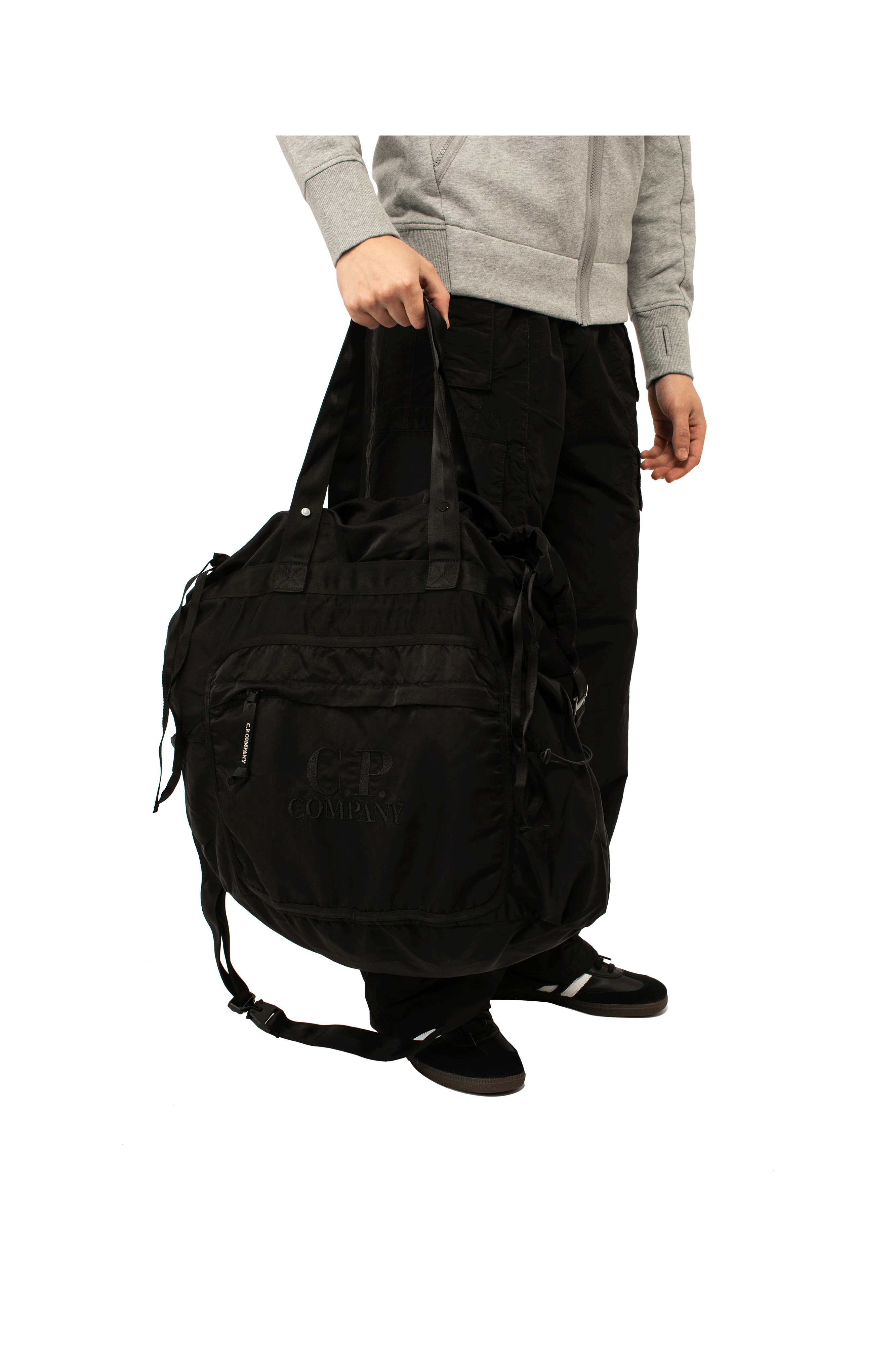 Nylon B Crossbody Messenger Bag