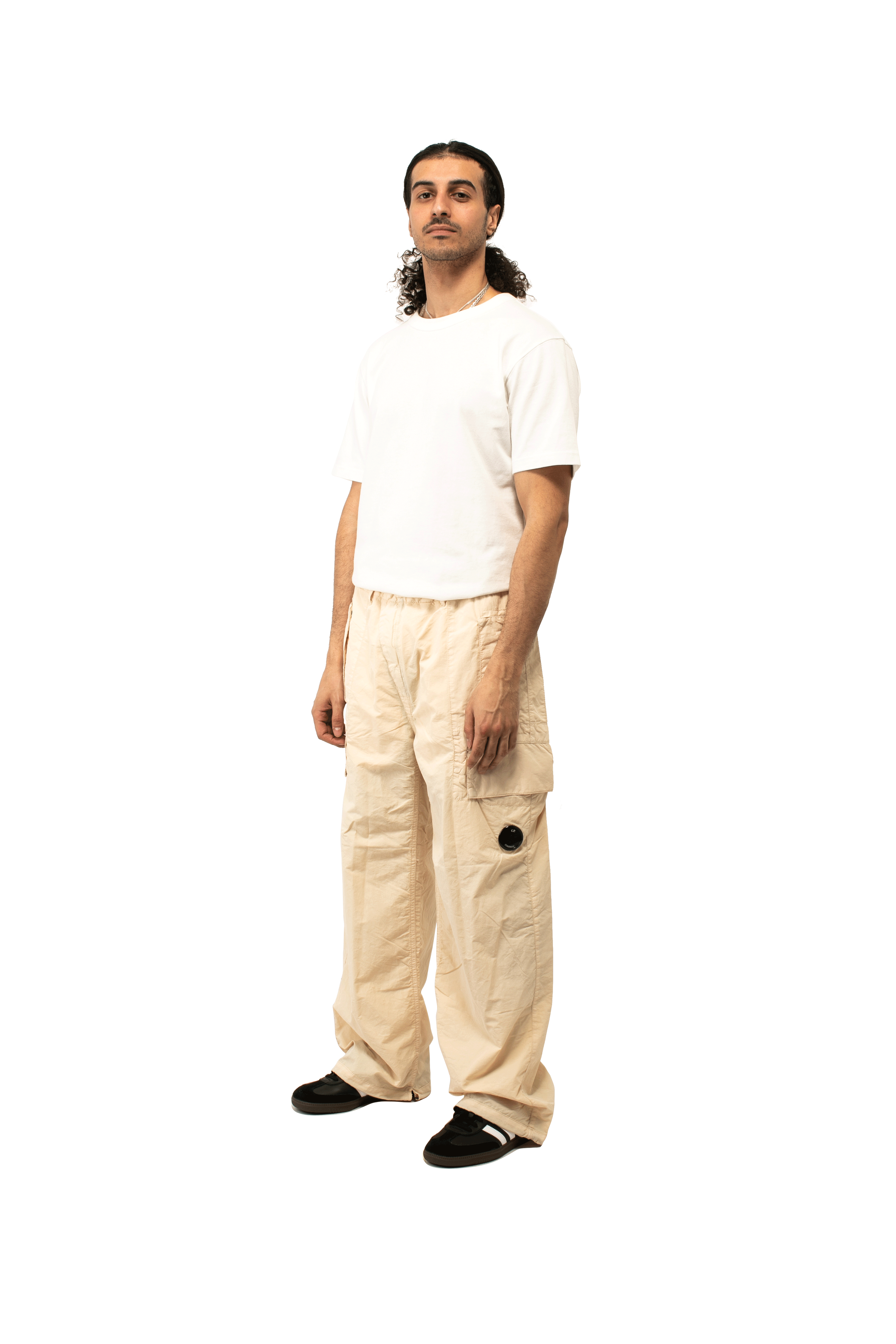 Flatt Nylon Oversized Cargo Pants