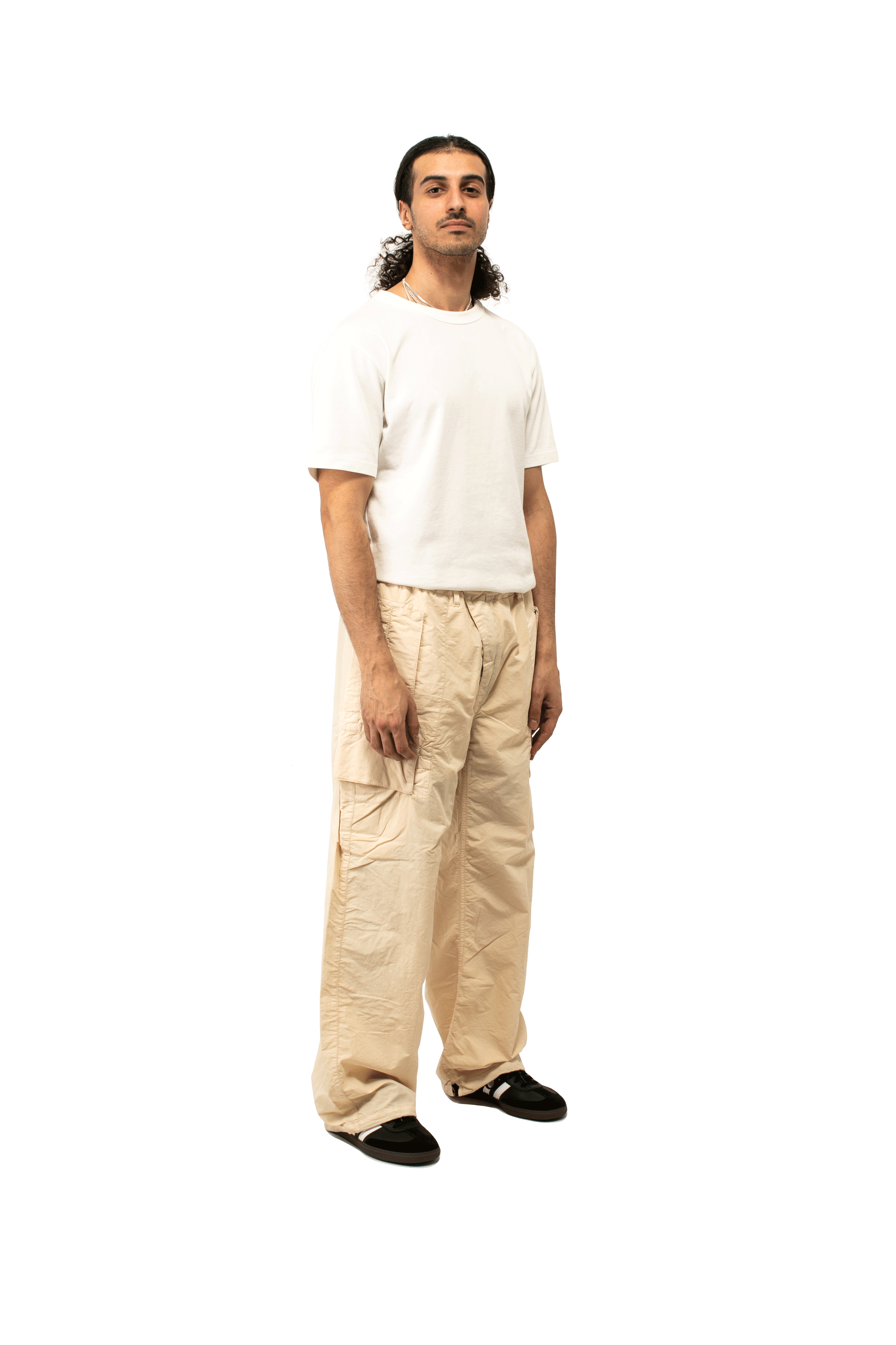 Flatt Nylon Oversized Cargo Pants