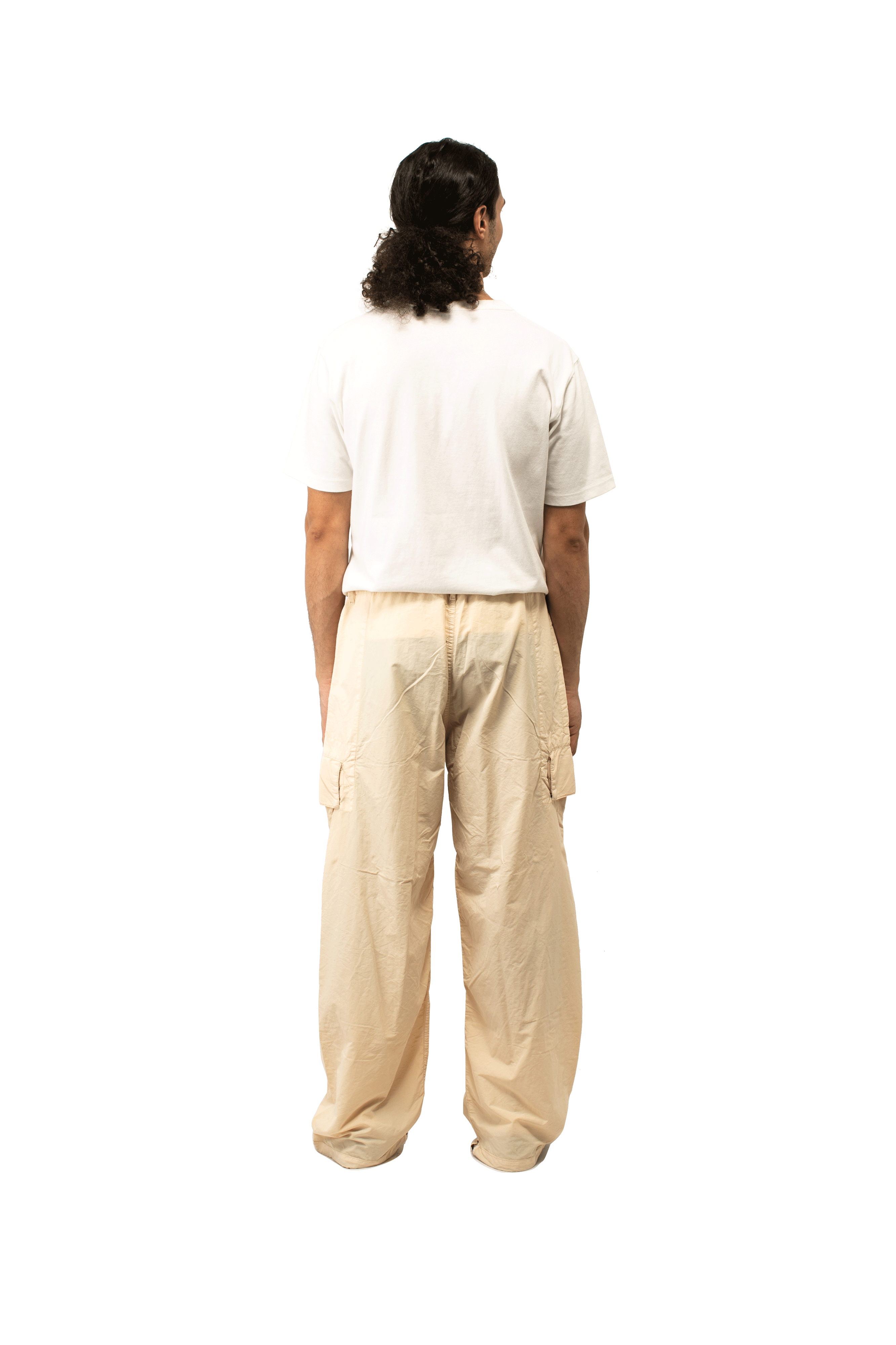 Flatt Nylon Oversized Cargo Pants