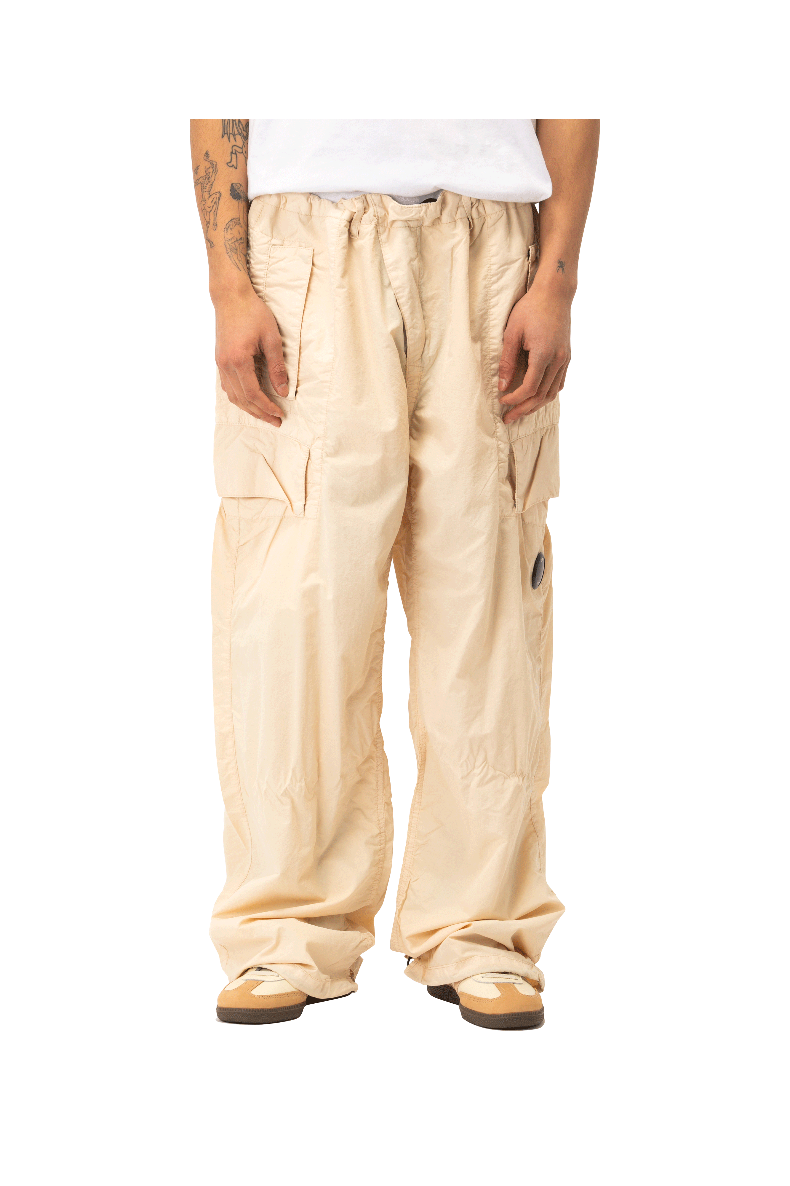 Flatt Nylon Oversized Cargo Pants