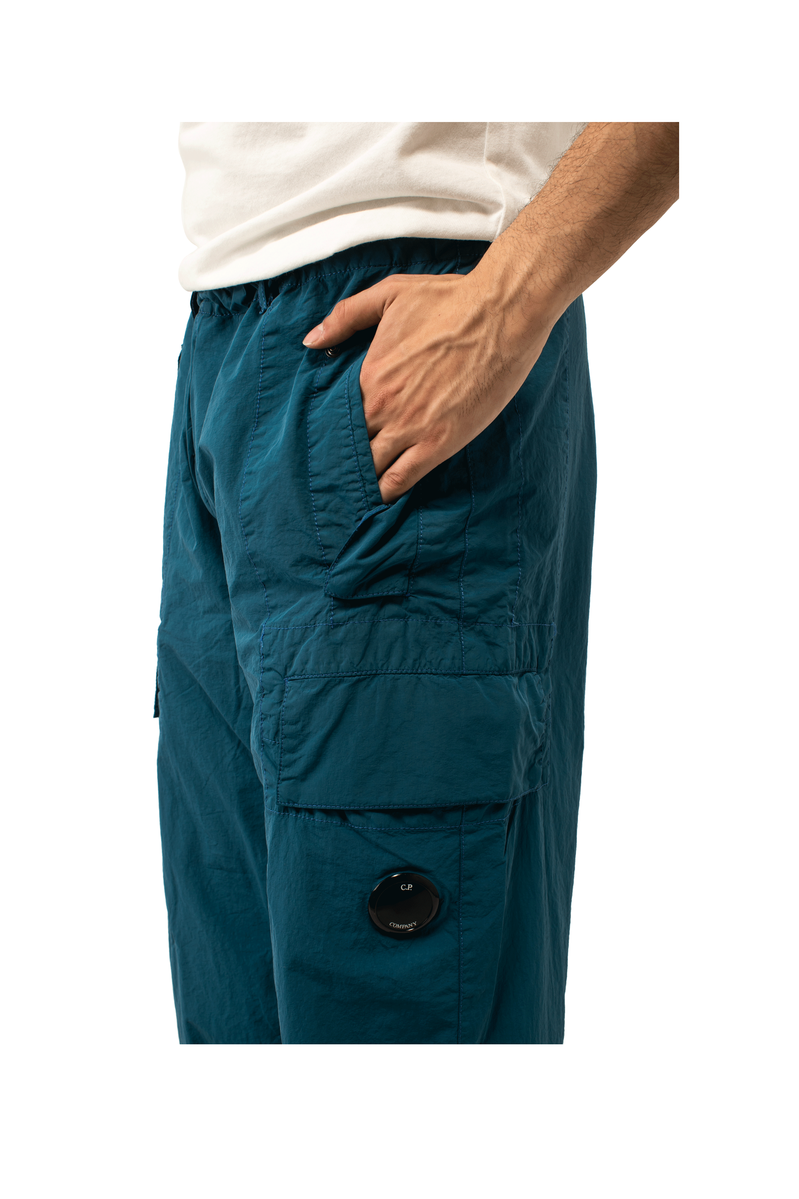 Flatt Nylon Oversized Cargo Pants