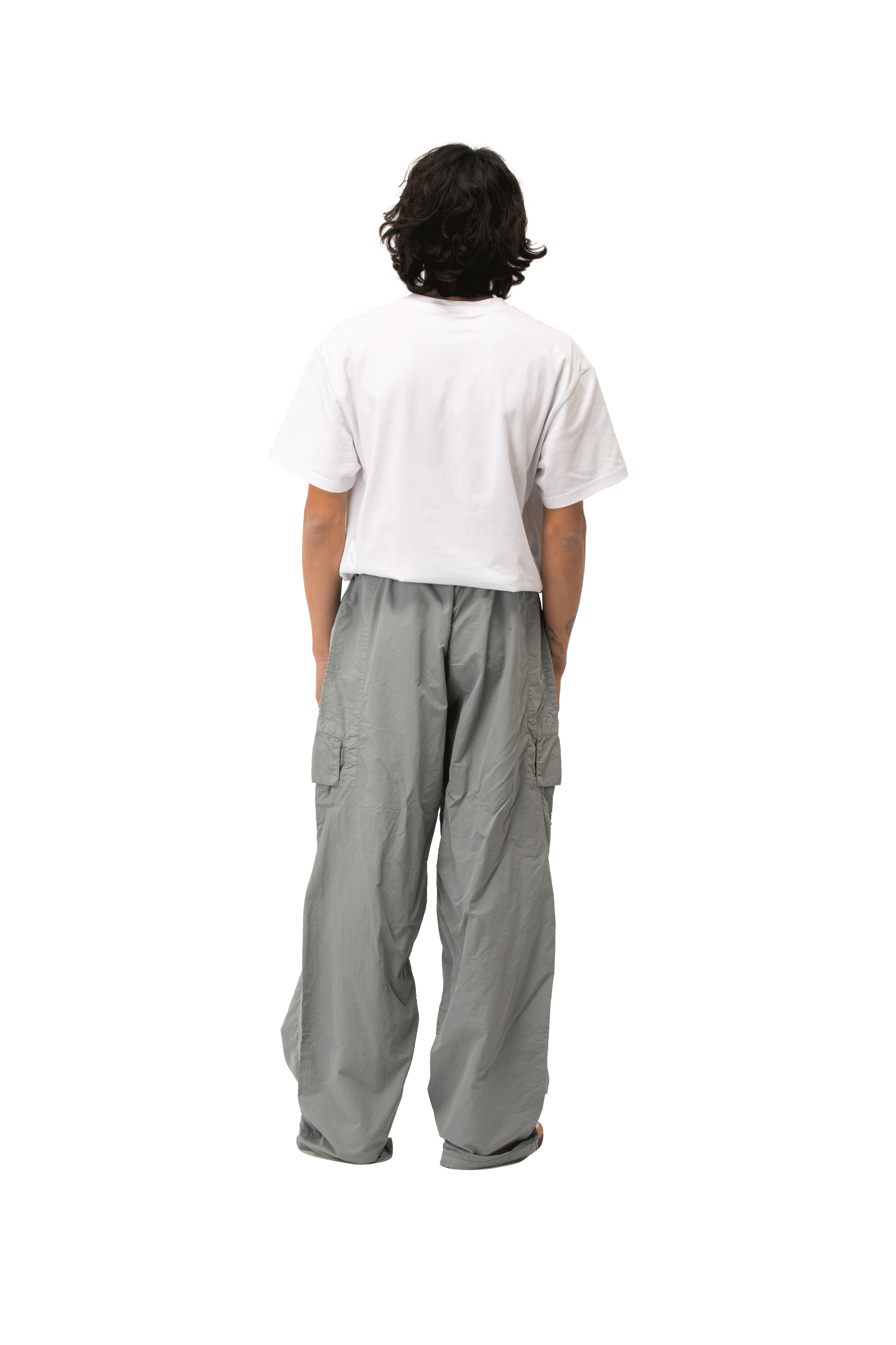 Flatt Nylon Oversized Cargo Pants