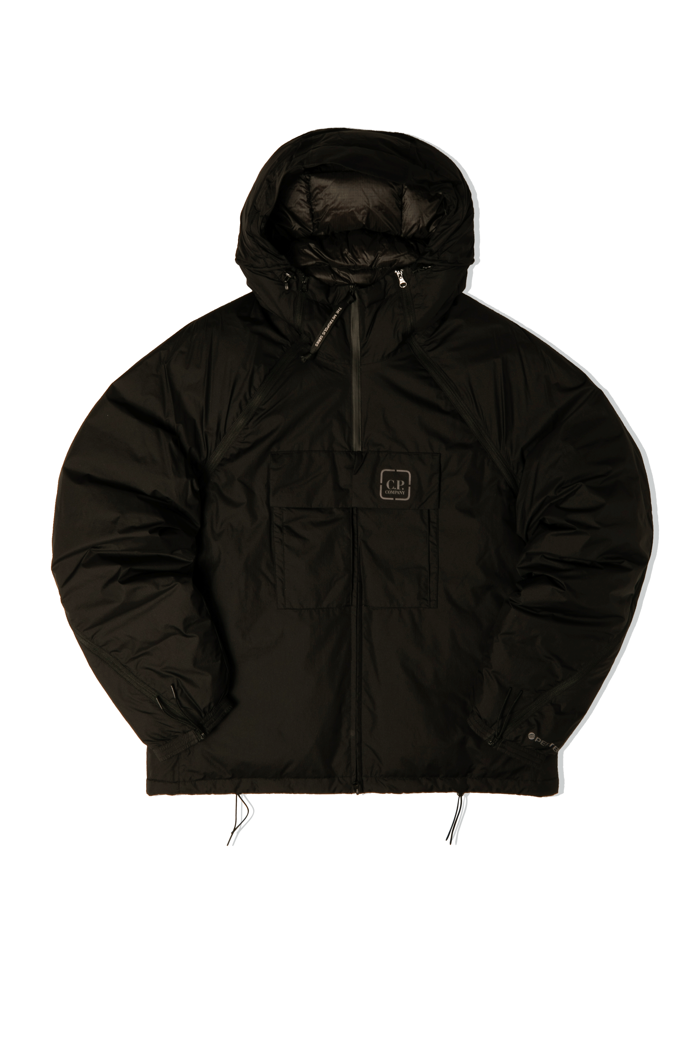 Metropolis Series Pertex Hooded Bloom Down Jacket