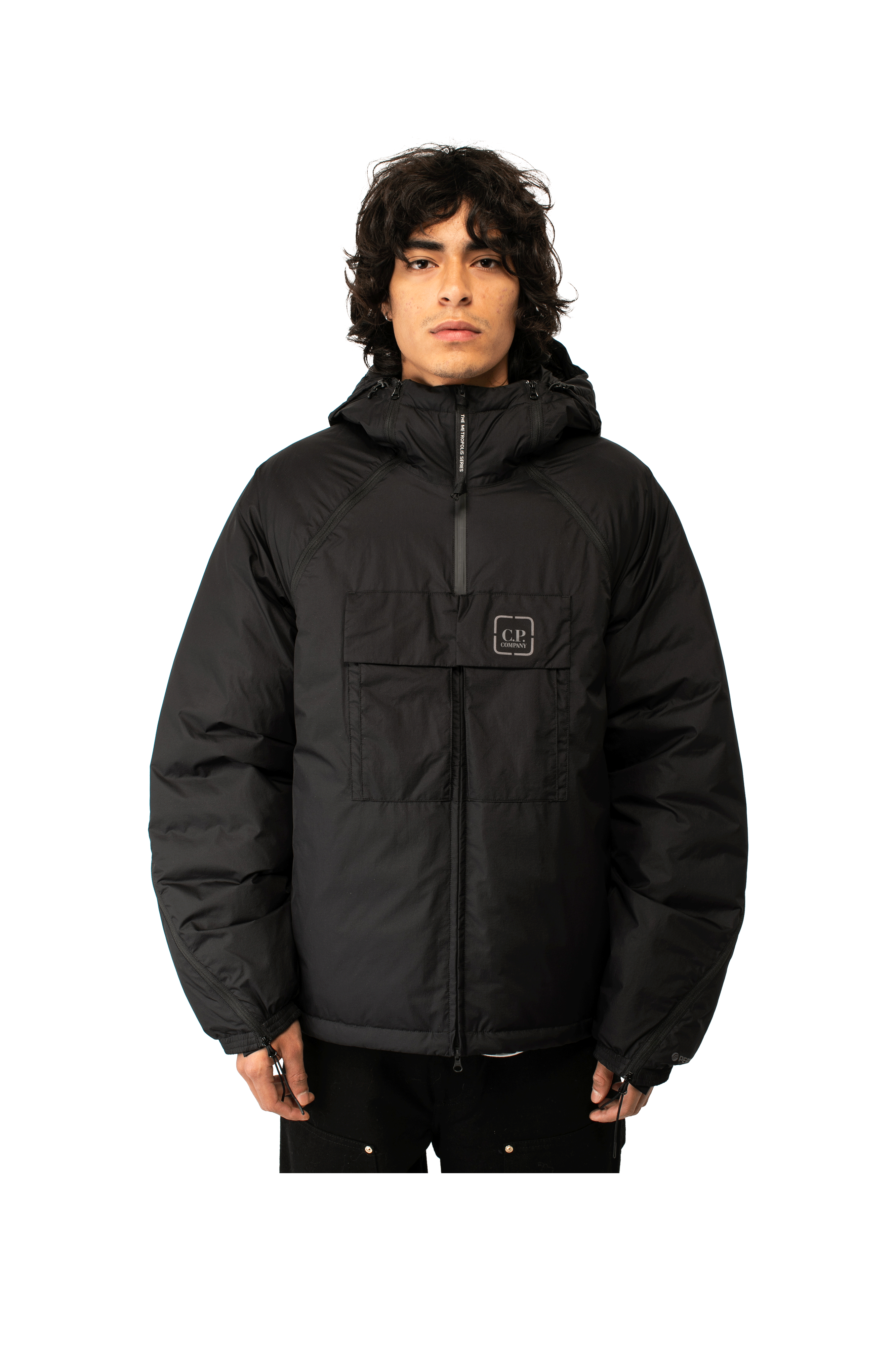 Metropolis Series Pertex Hooded Bloom Down Jacket