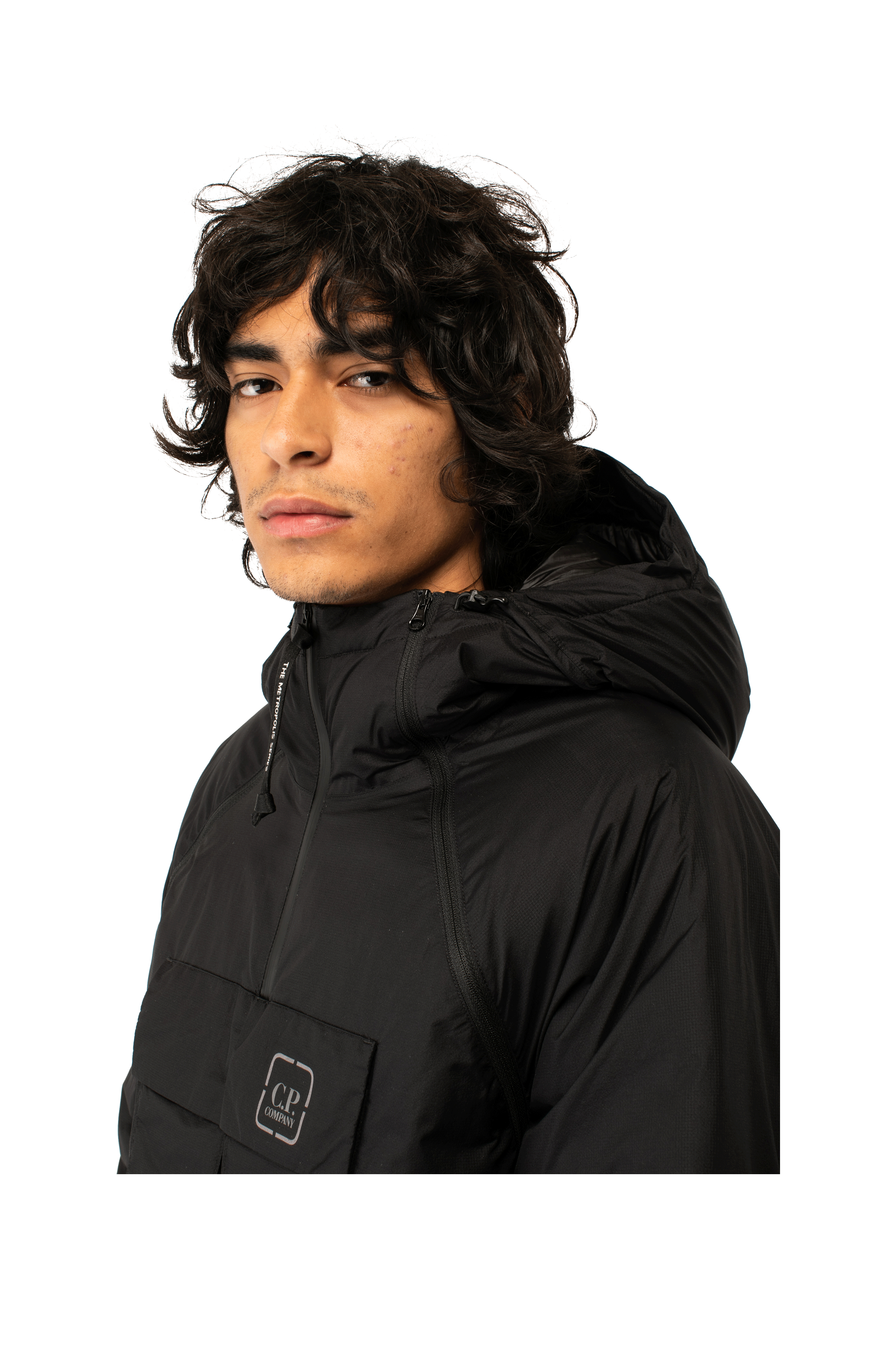 Metropolis Series Pertex Hooded Bloom Down Jacket