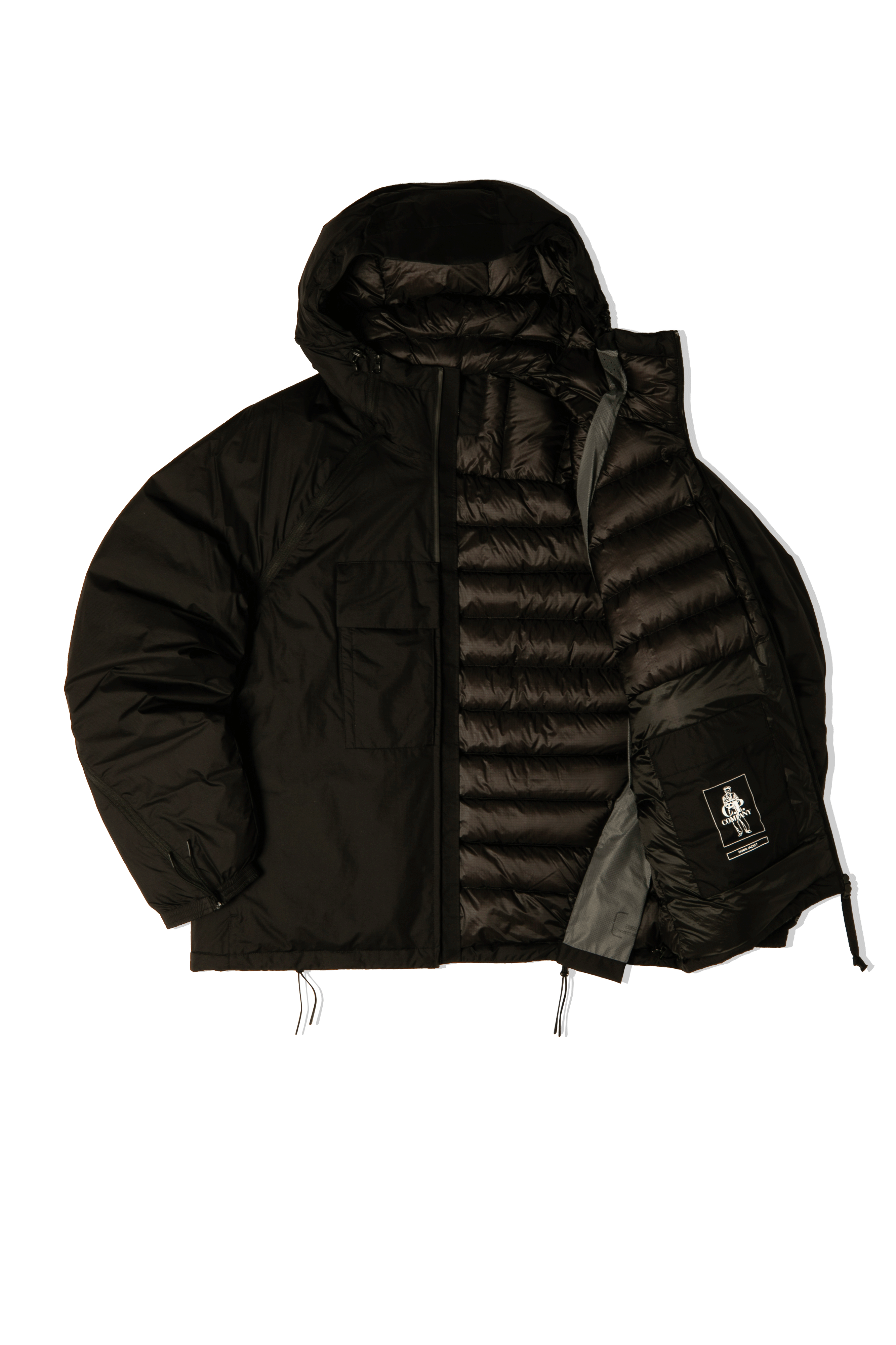 Metropolis Series Pertex Hooded Bloom Down Jacket