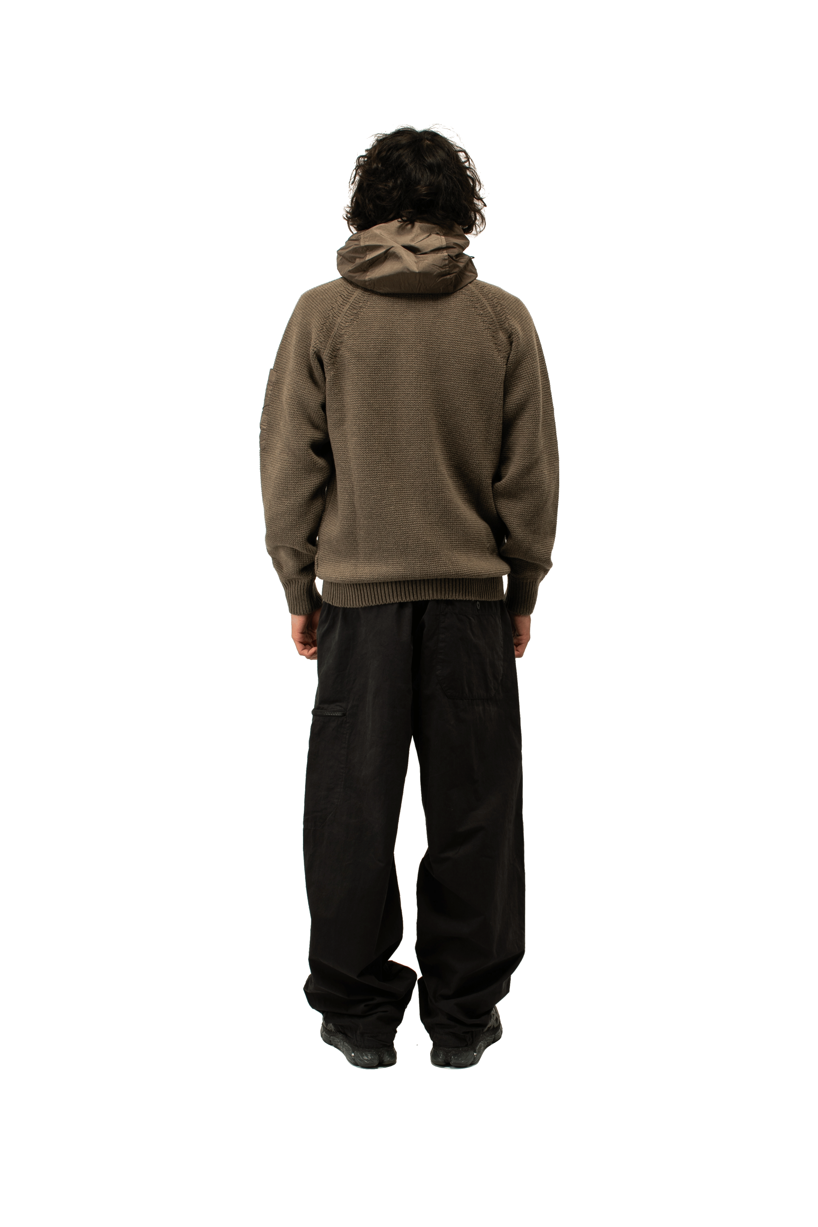 Knitwear Hooded In Lambswool Mixed