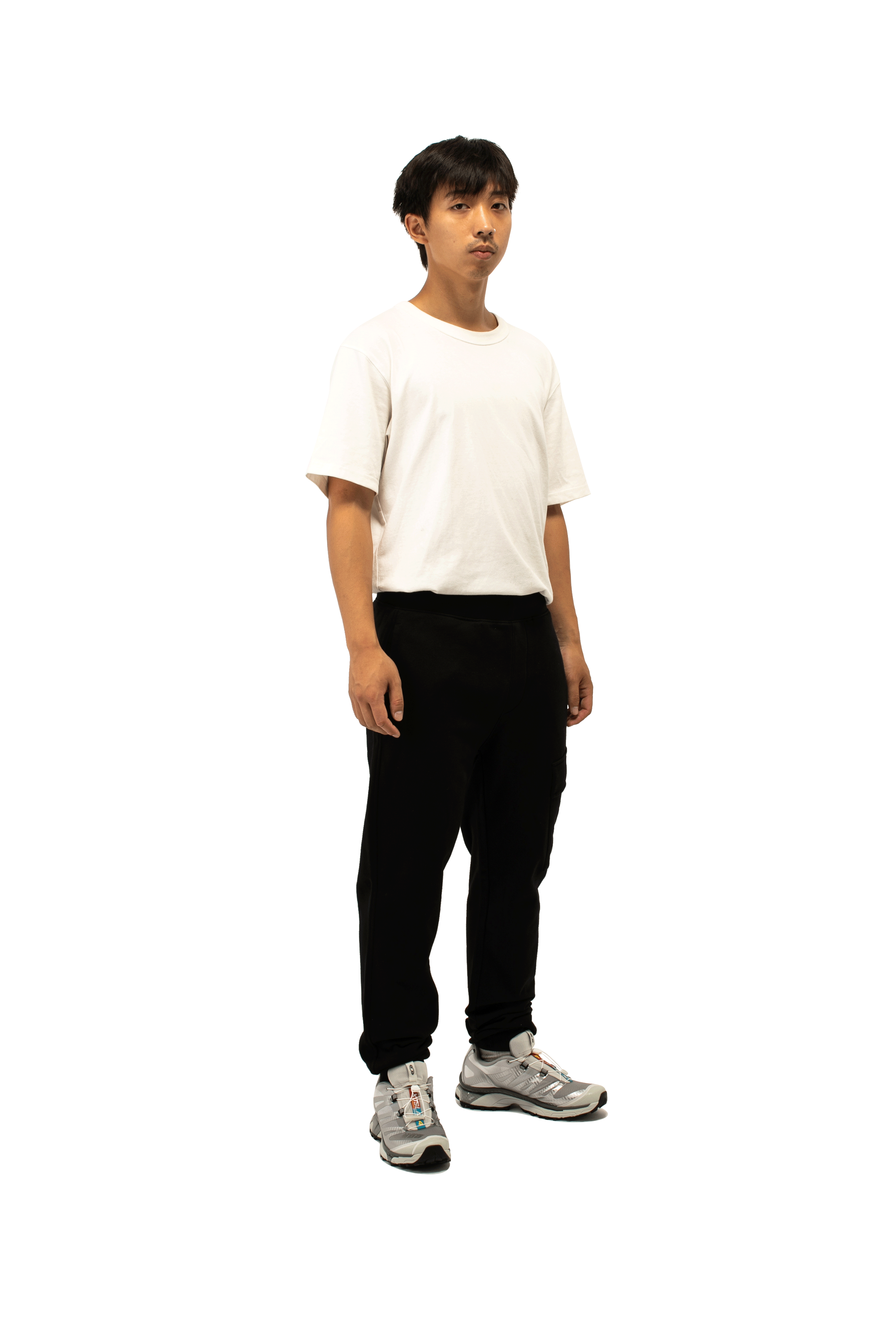 Diagonal Raised Fleece Cargo Sweatpant