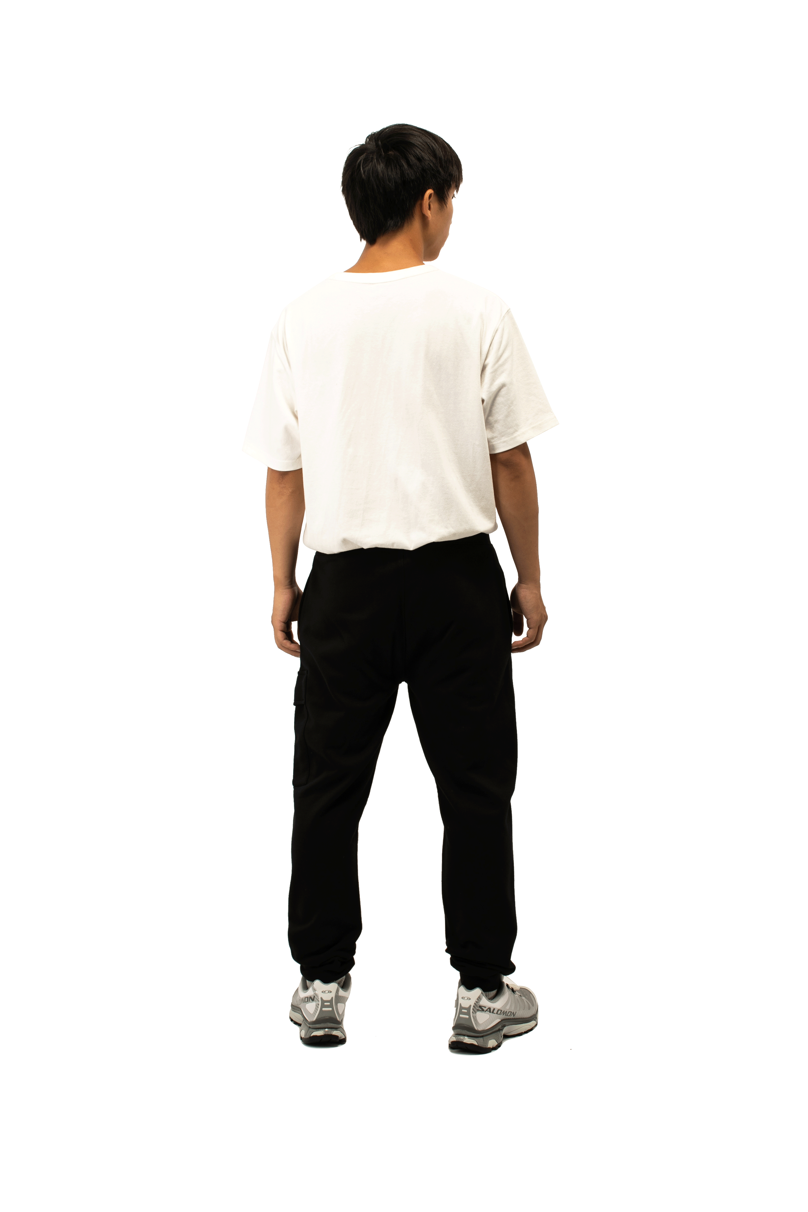 Diagonal Raised Fleece Cargo Sweatpant