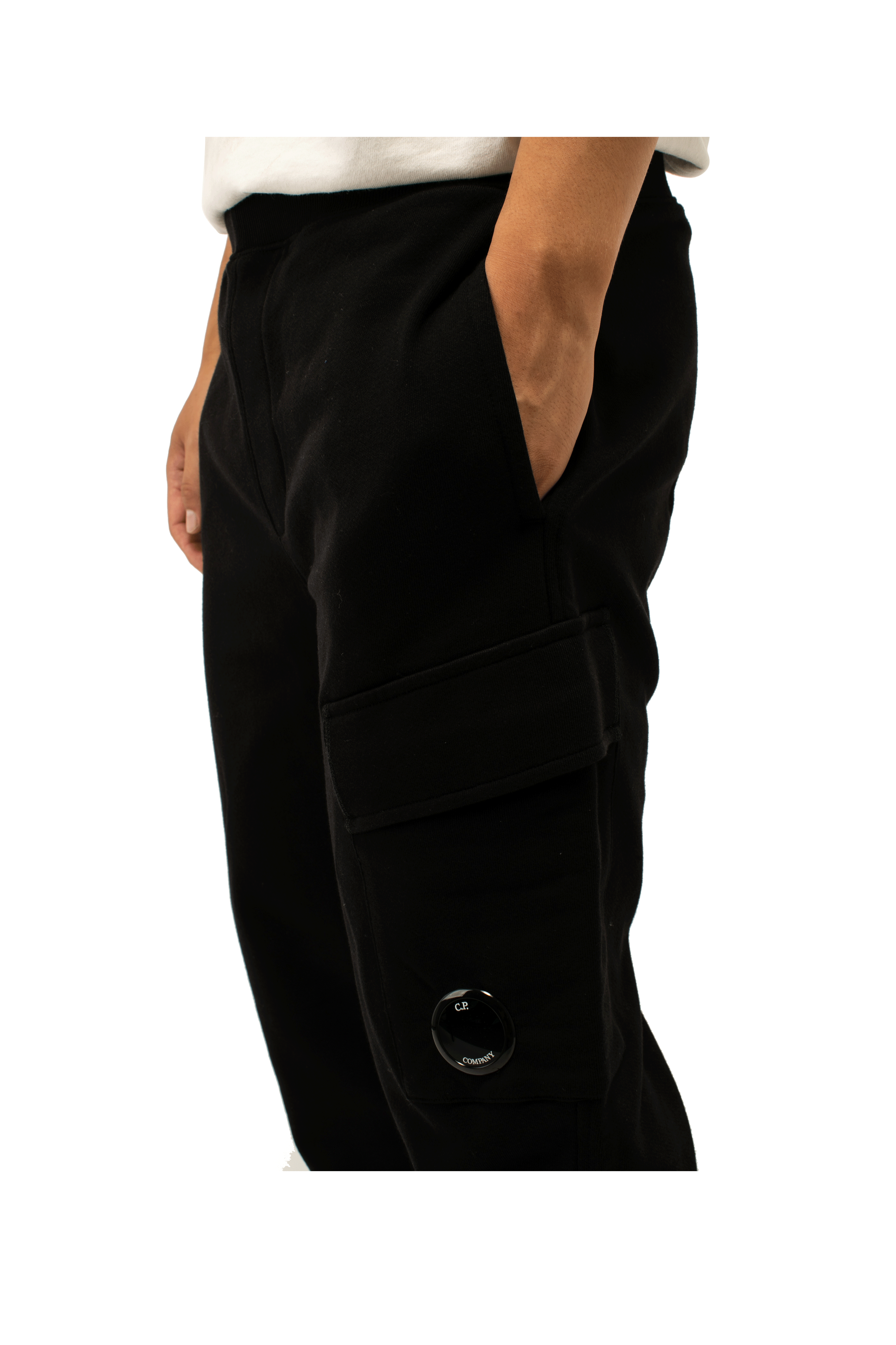 Diagonal Raised Fleece Cargo Sweatpant