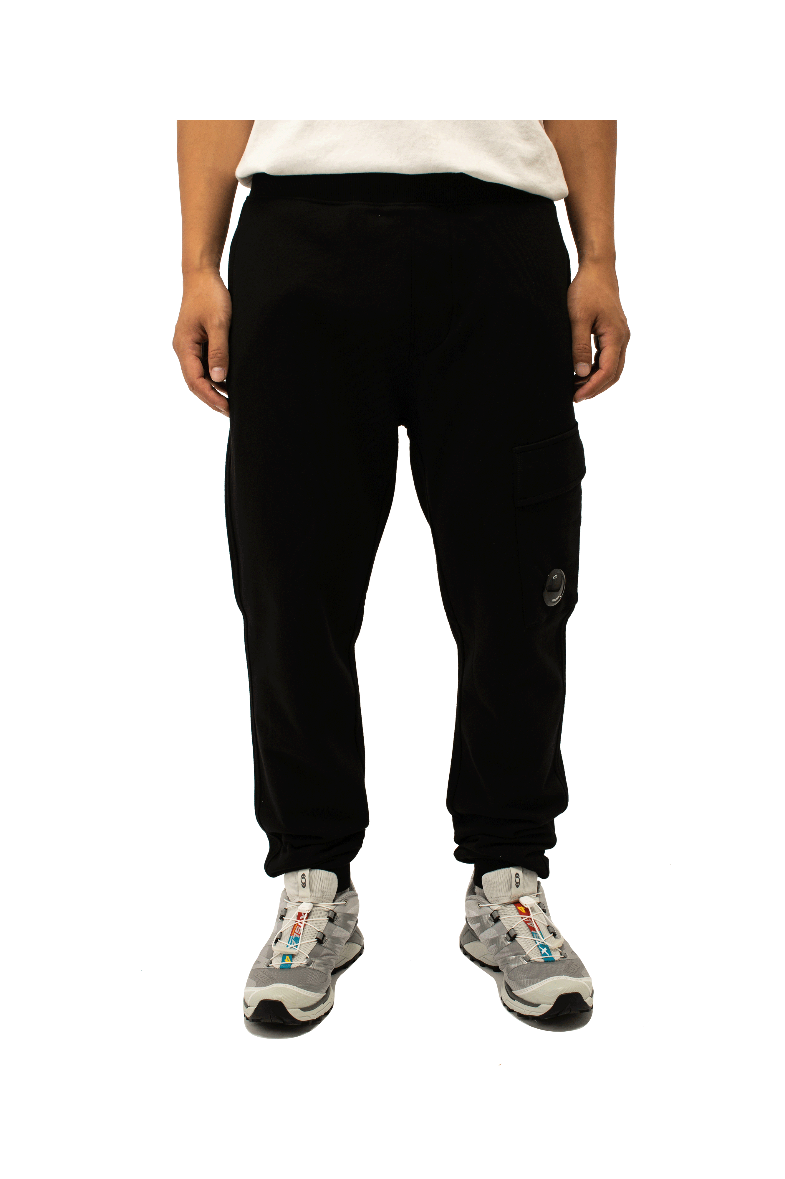 Diagonal Raised Fleece Cargo Sweatpant