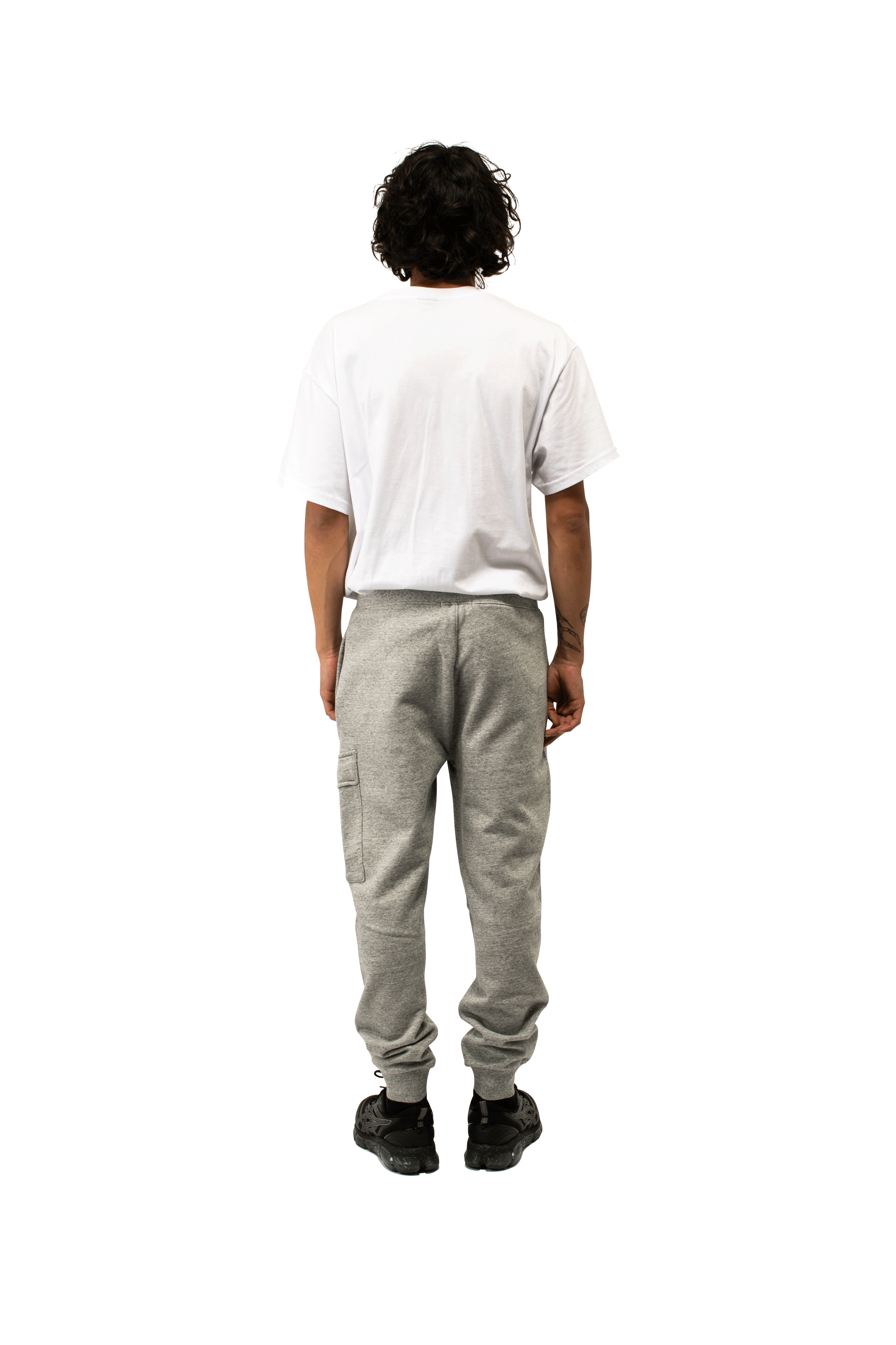 Diagonal Raised Fleece Cargo Sweatpant