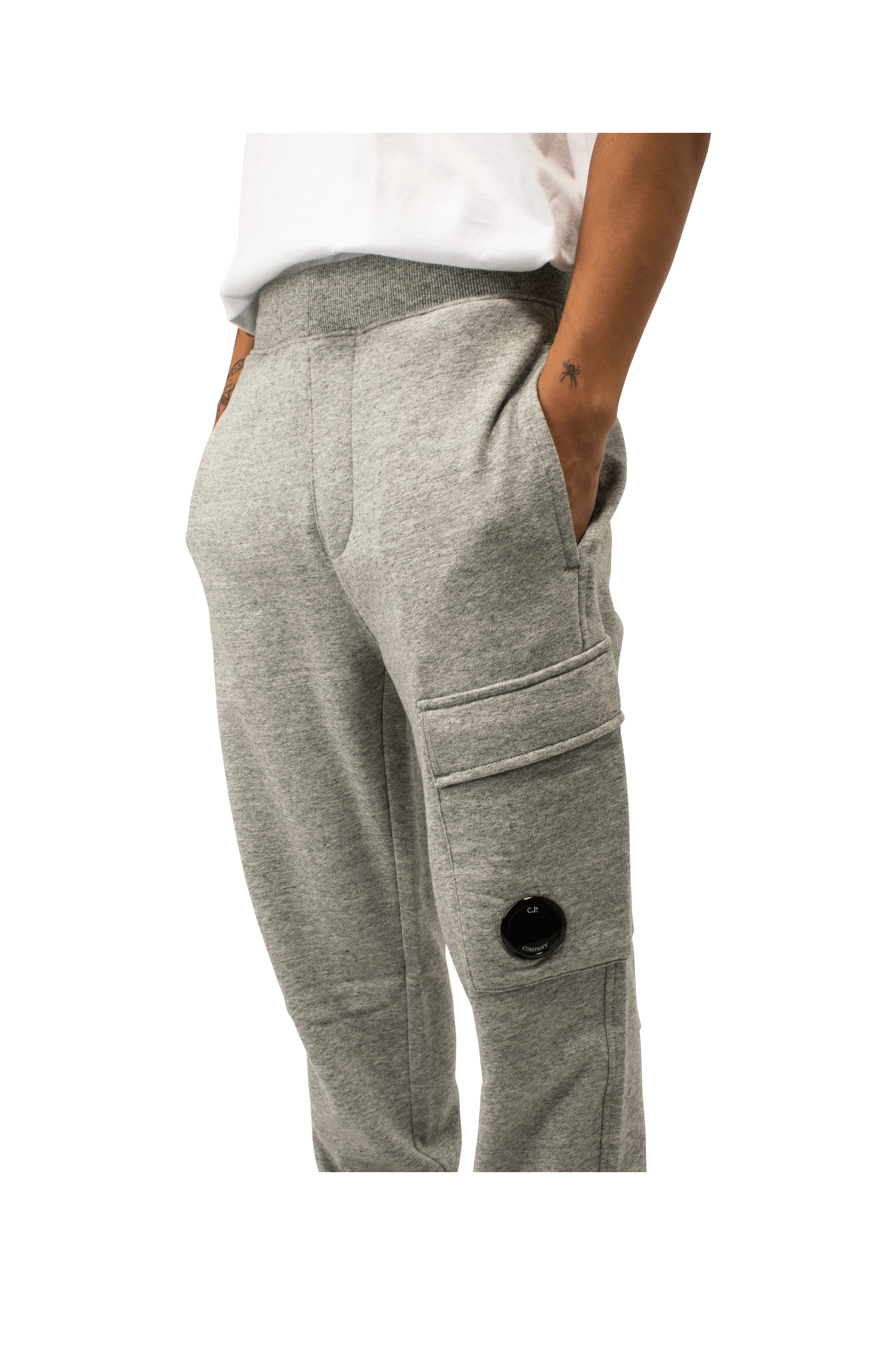 Diagonal Raised Fleece Cargo Sweatpant