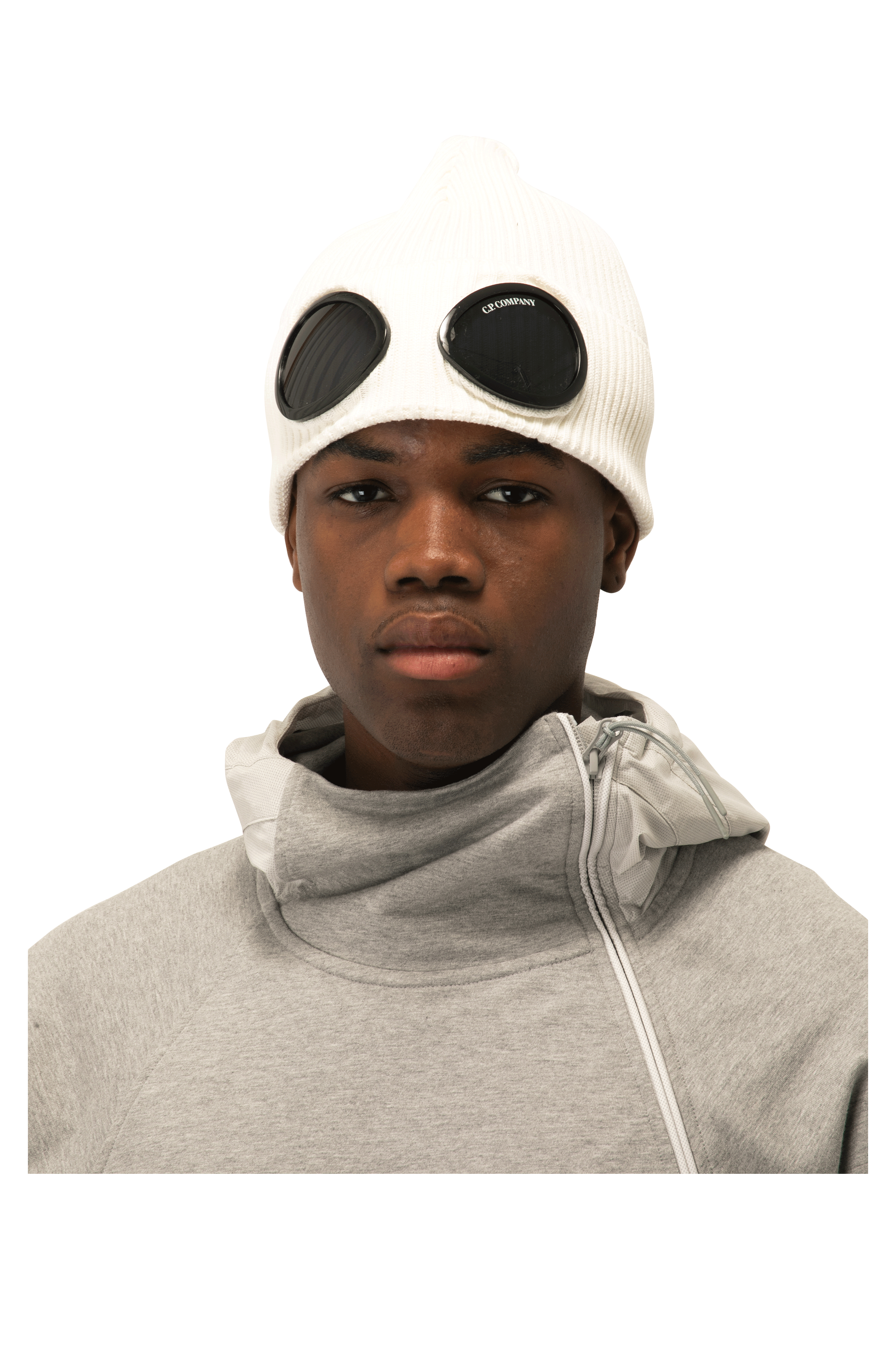Cotton Goggle Beanie