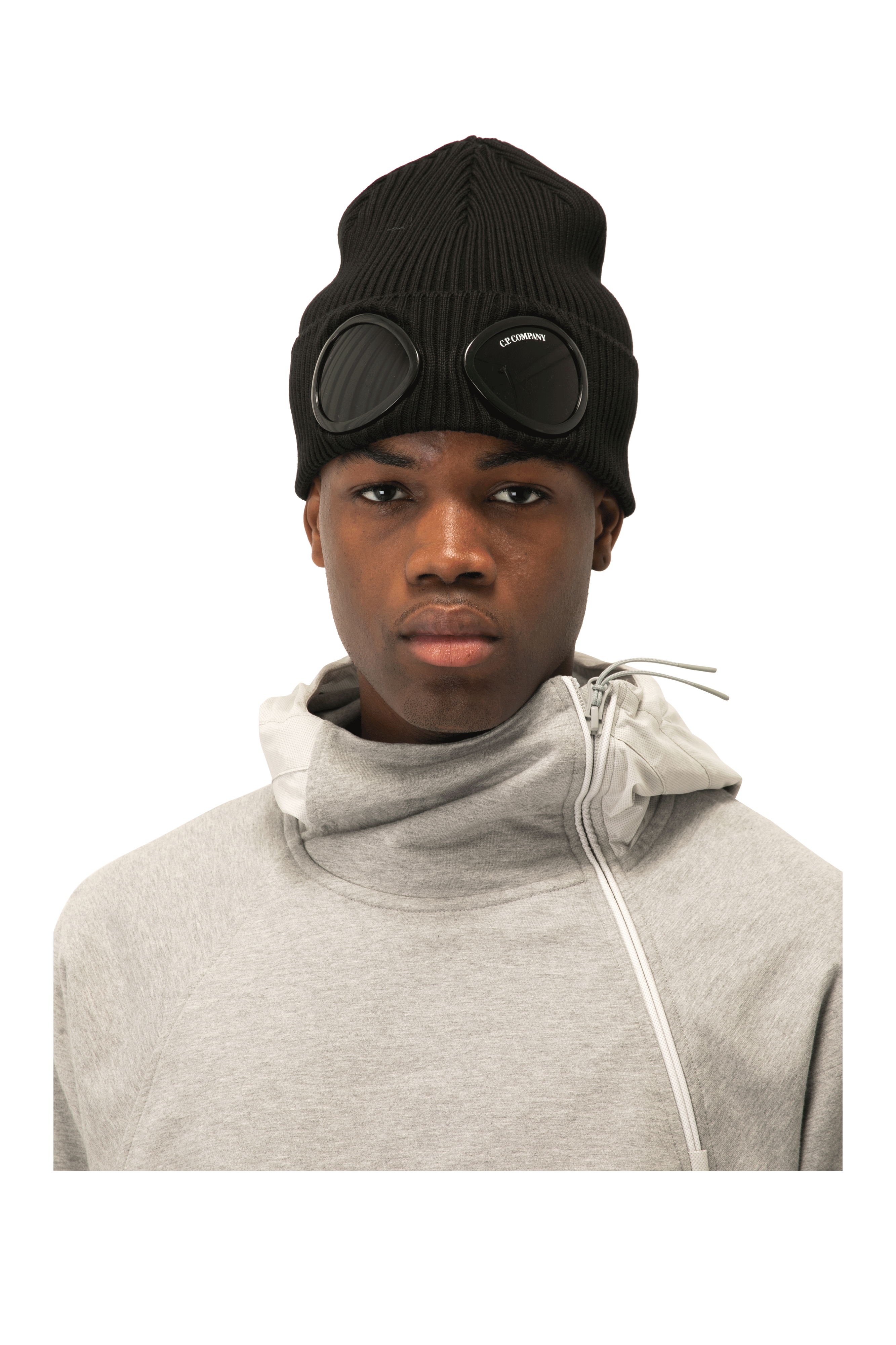 Cotton Goggle Beanie