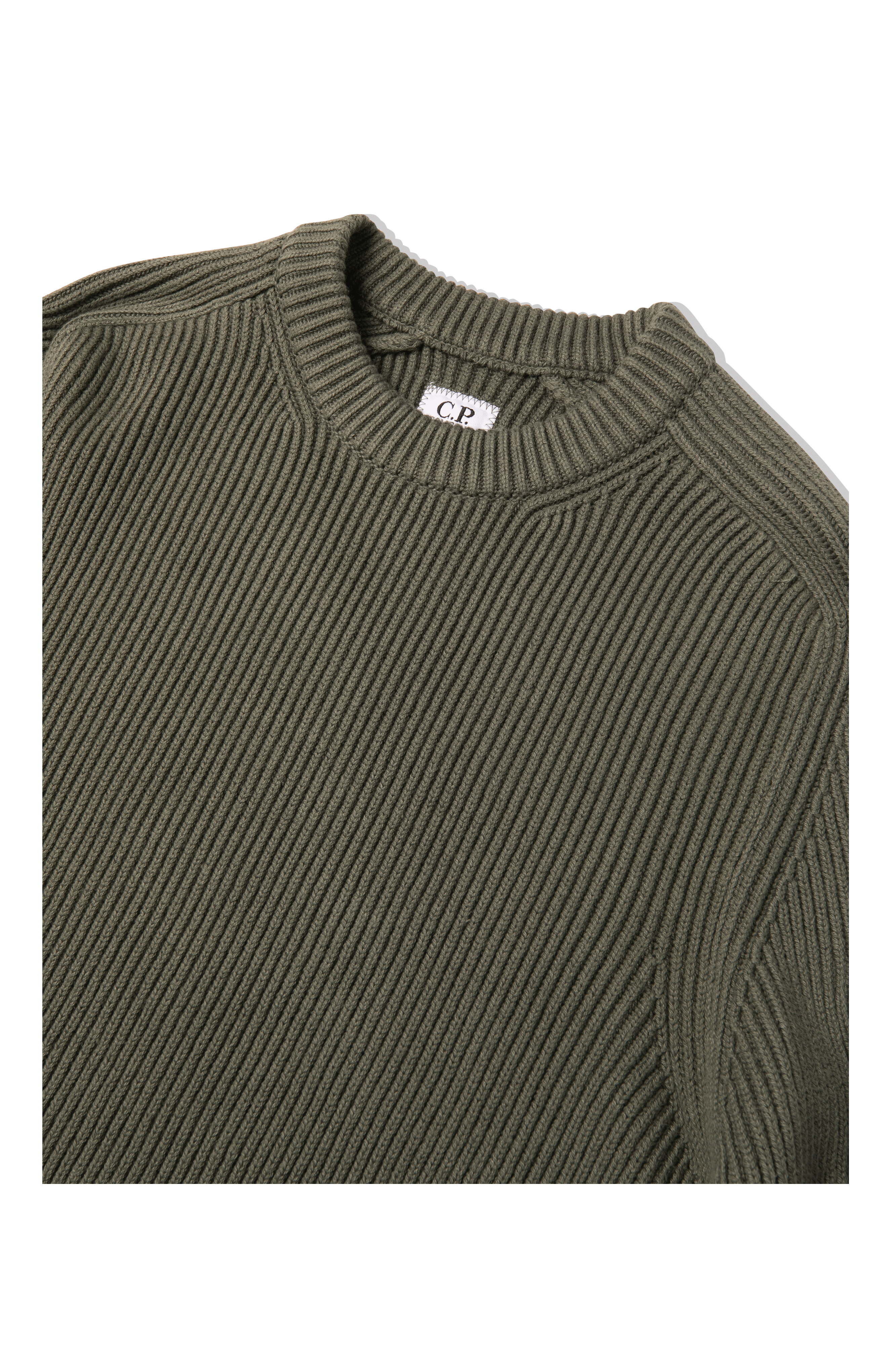 Knitwear Crew Neck in Full Rib