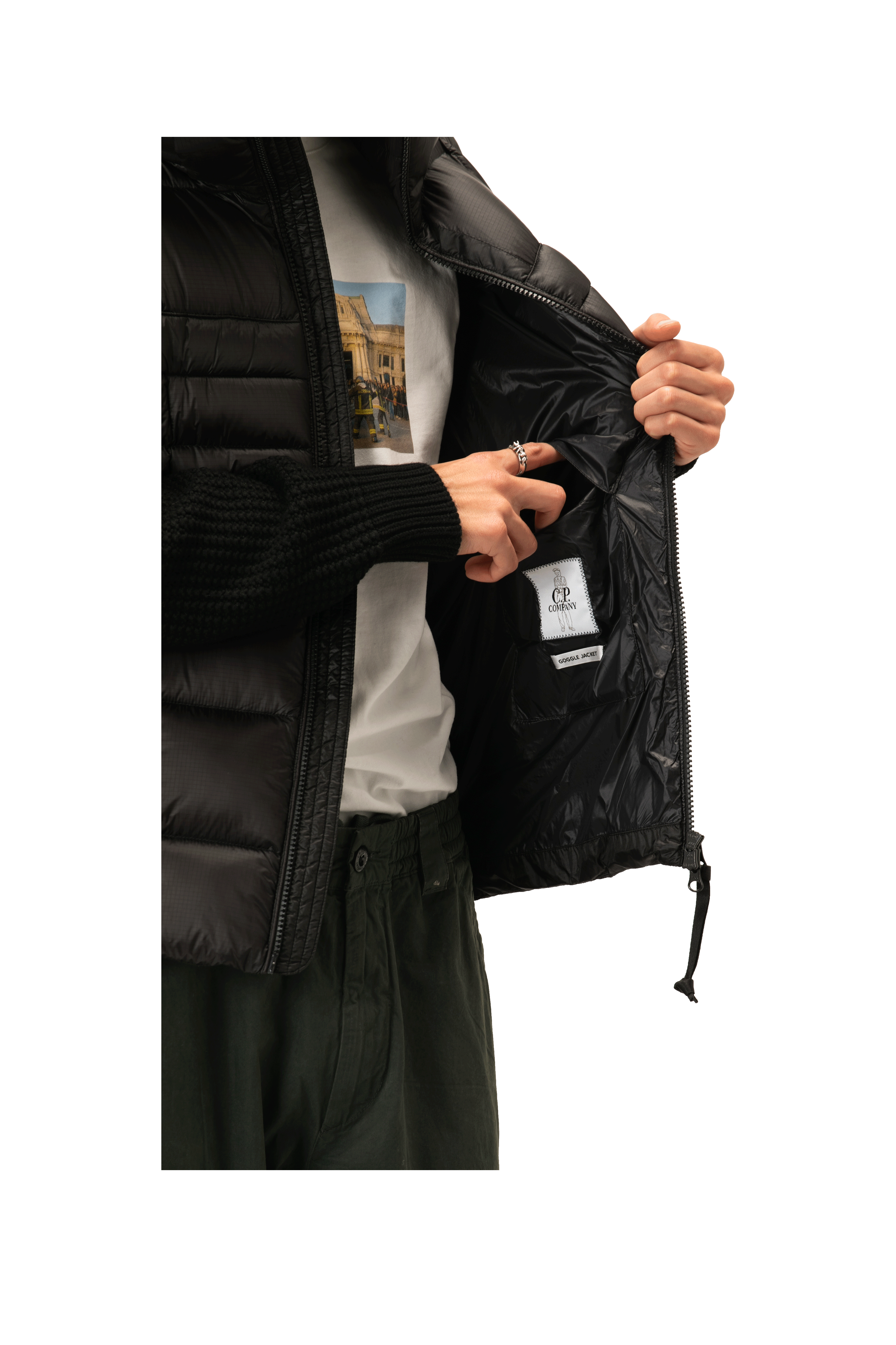 Knitwear Jacket in Merino Wool Extrafine