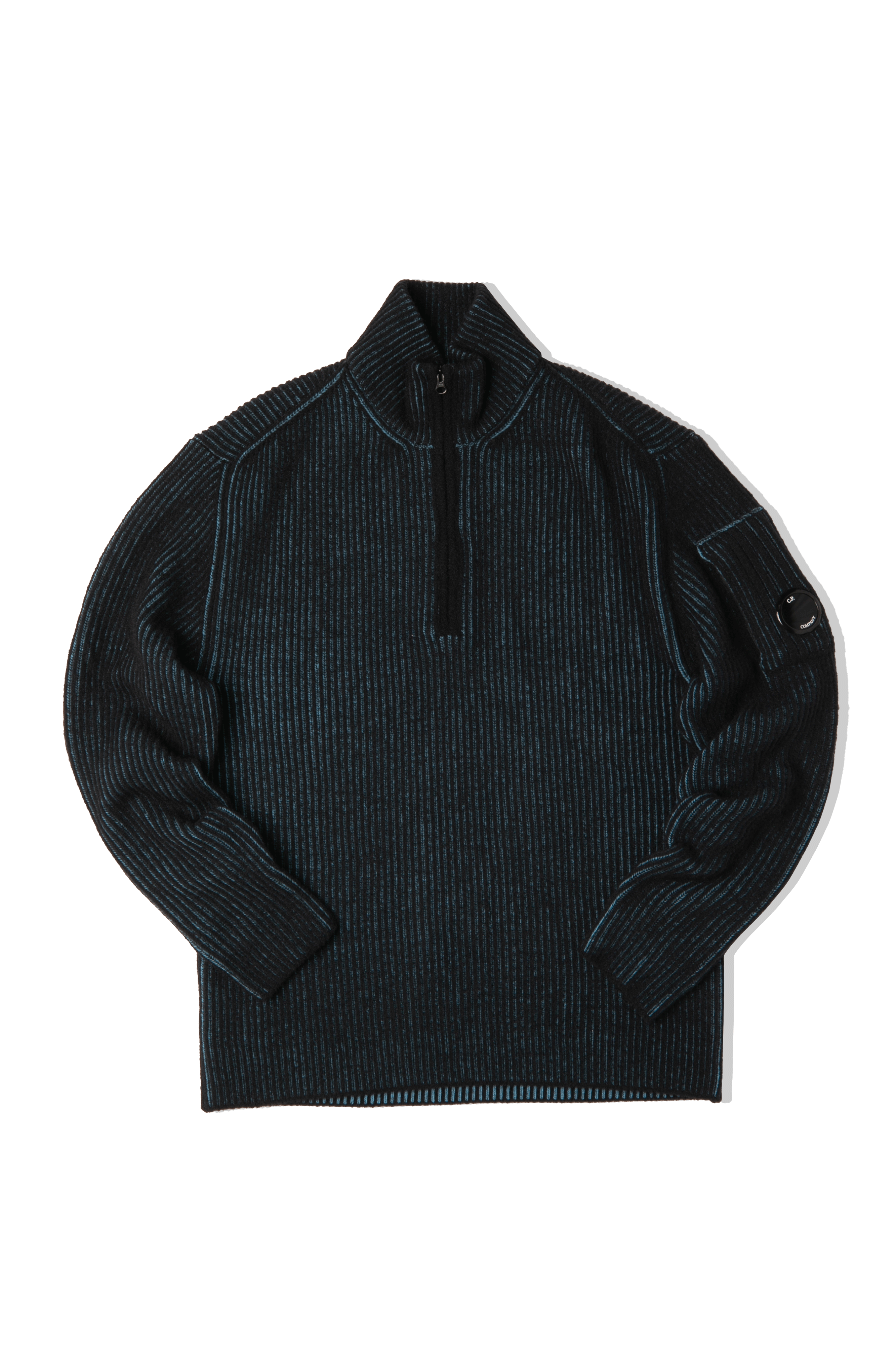 Knitwear Polo Collar in Fleece Knit