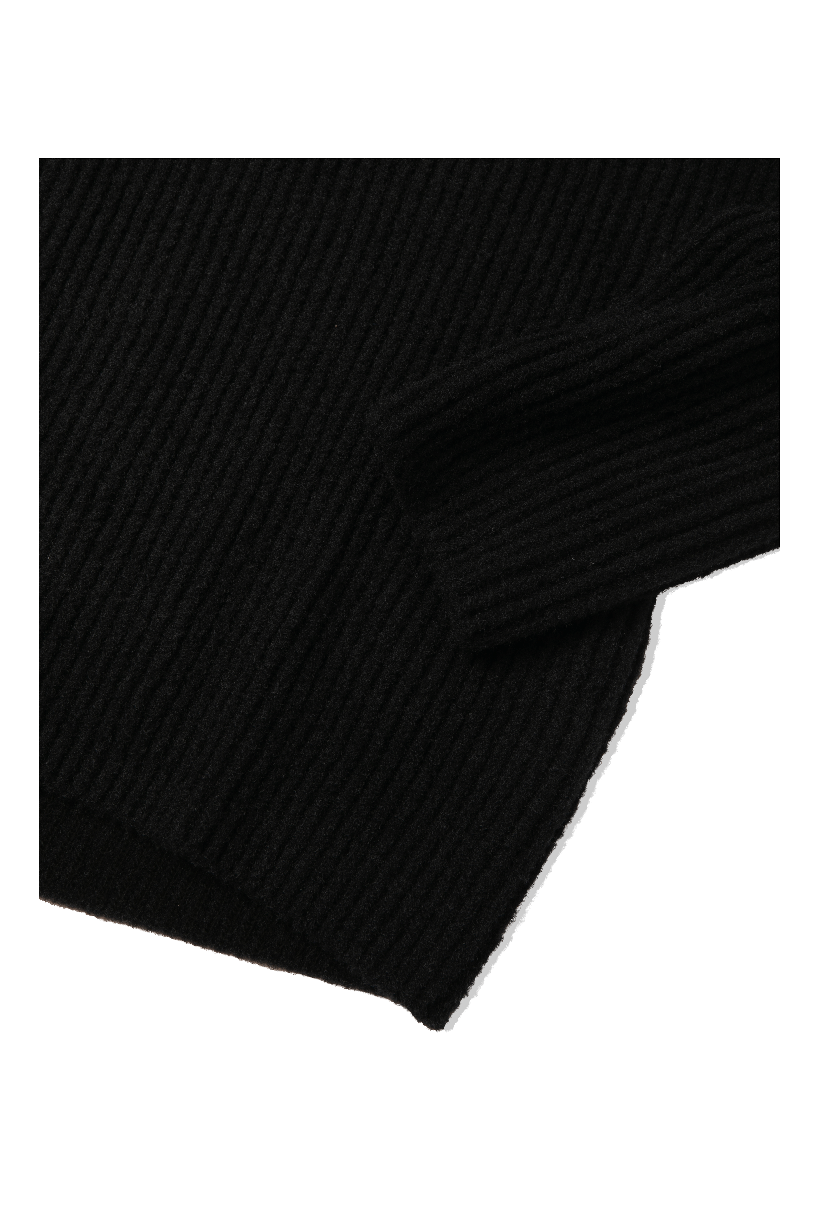 Knitwear Polo Collar in Fleece Knit