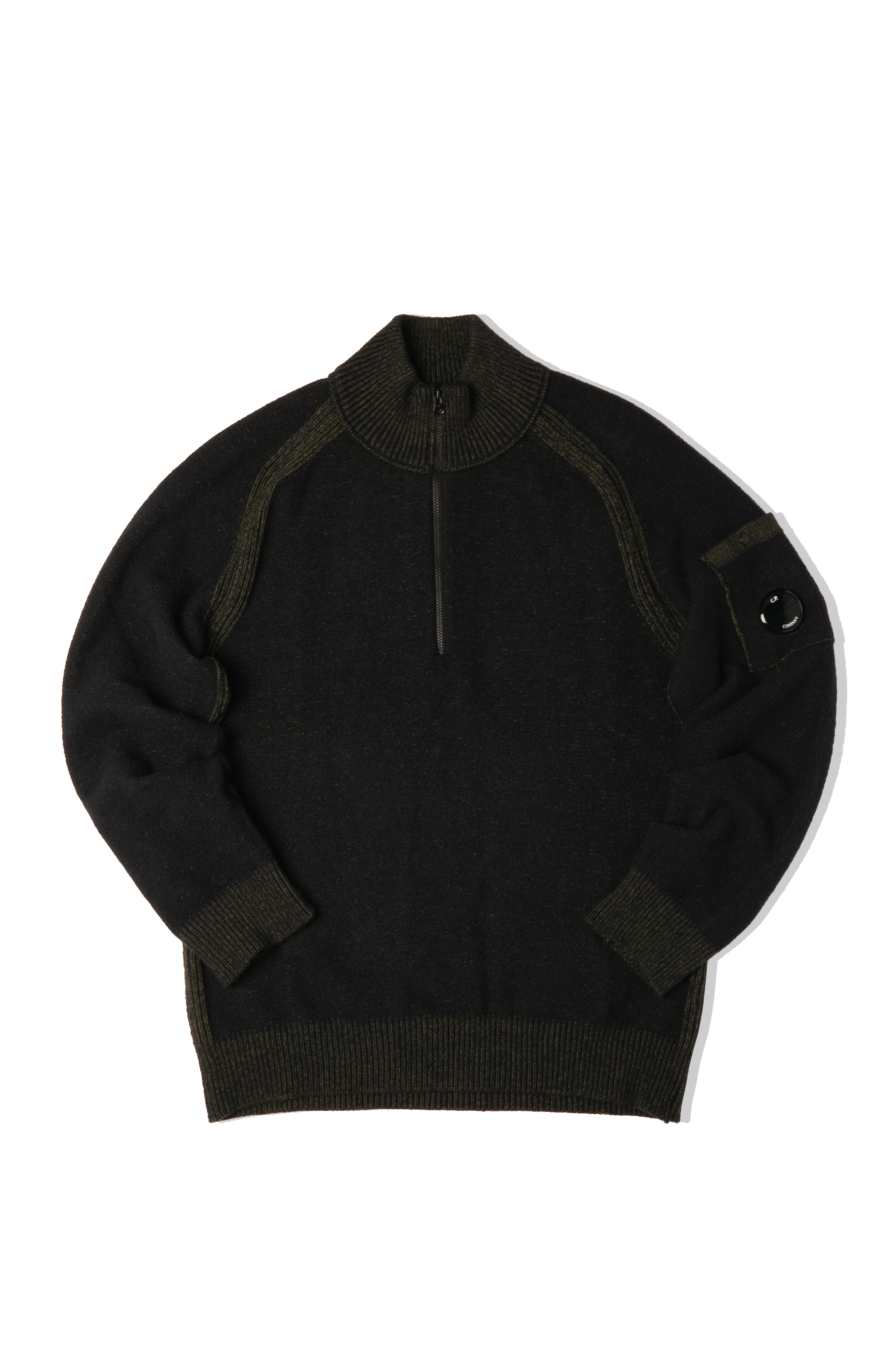 Knitwear Polo Collar in Fleece Knit