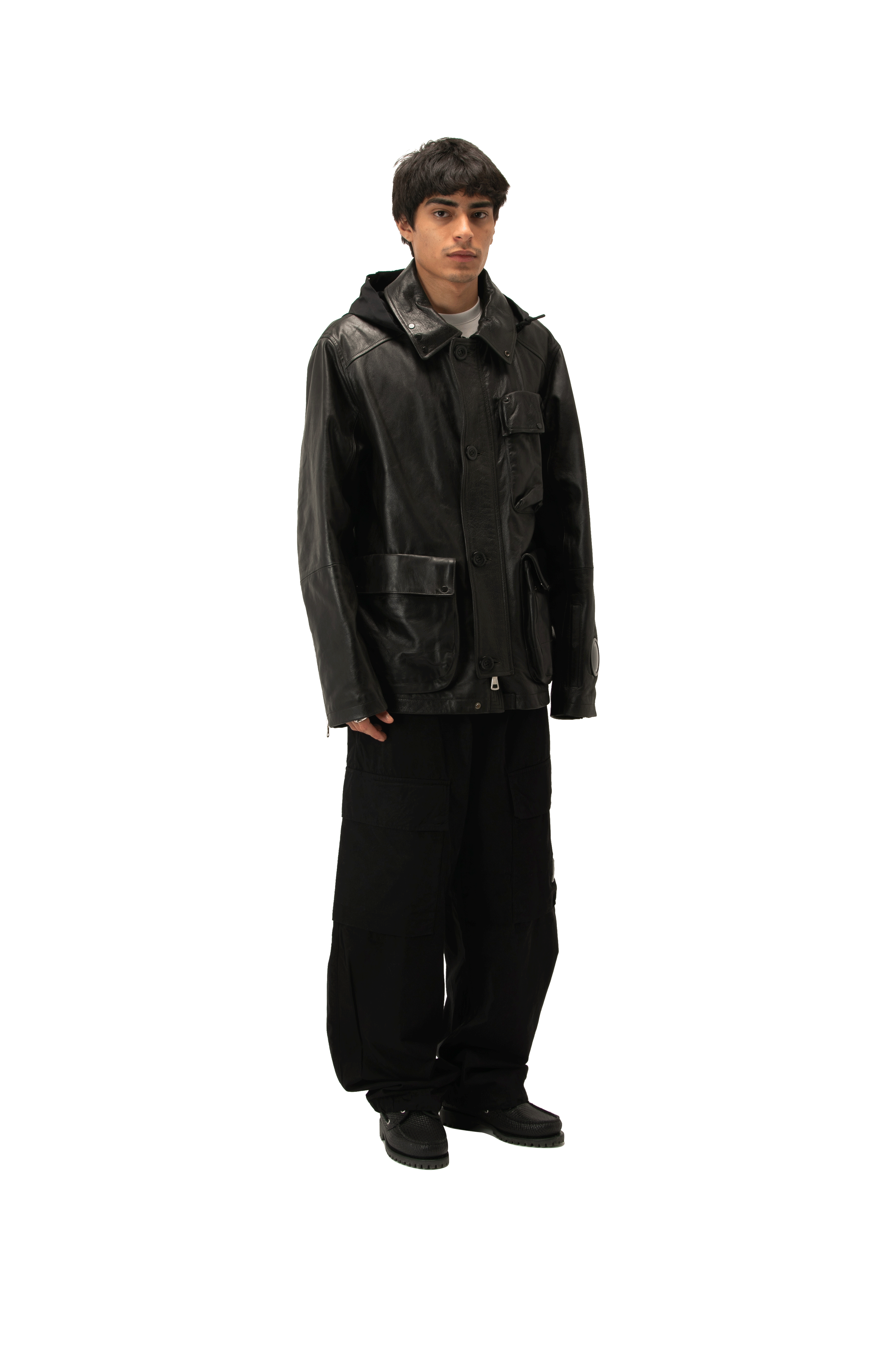 Medium Jacket in Leather