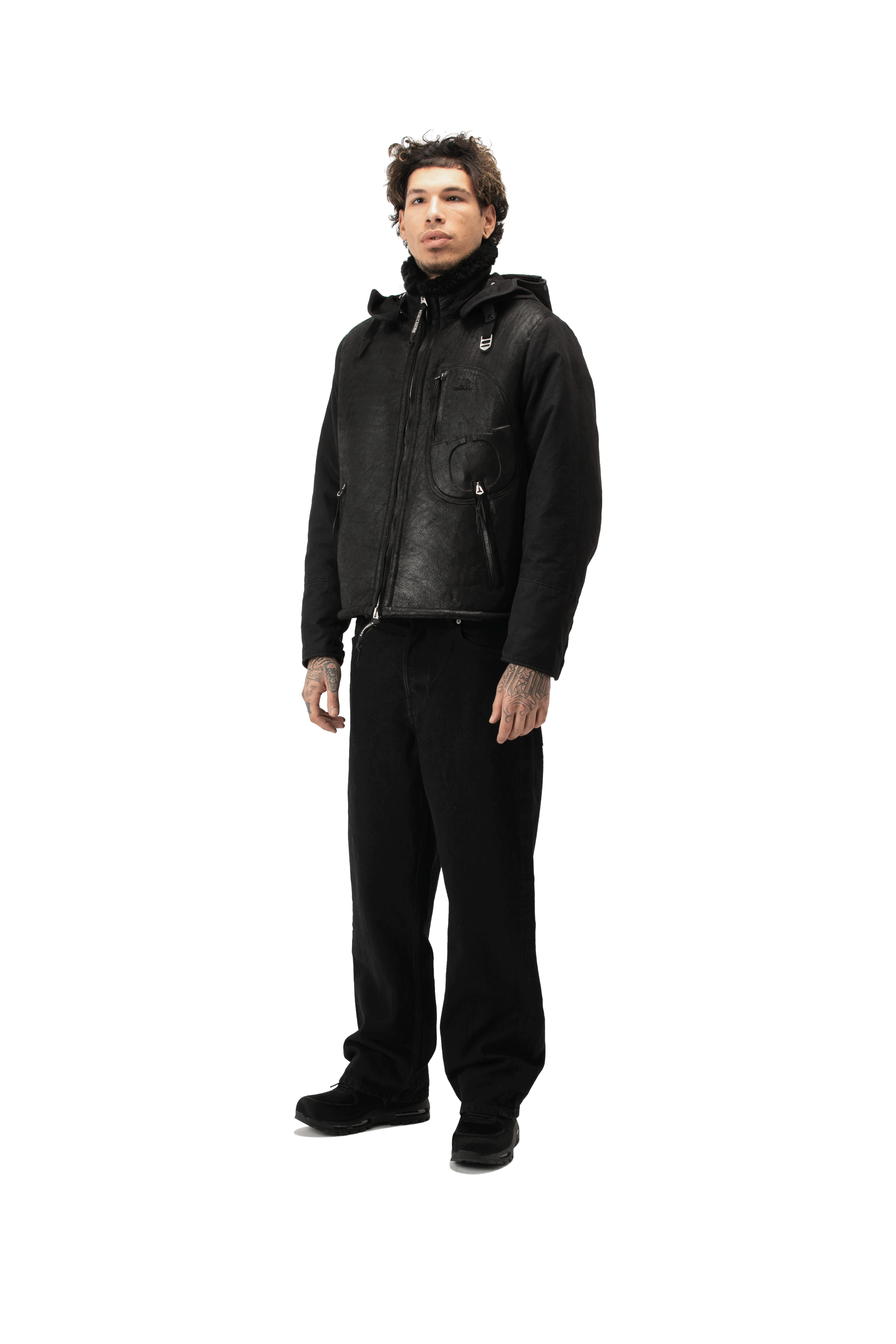 Shearling Jacket x One Block Down