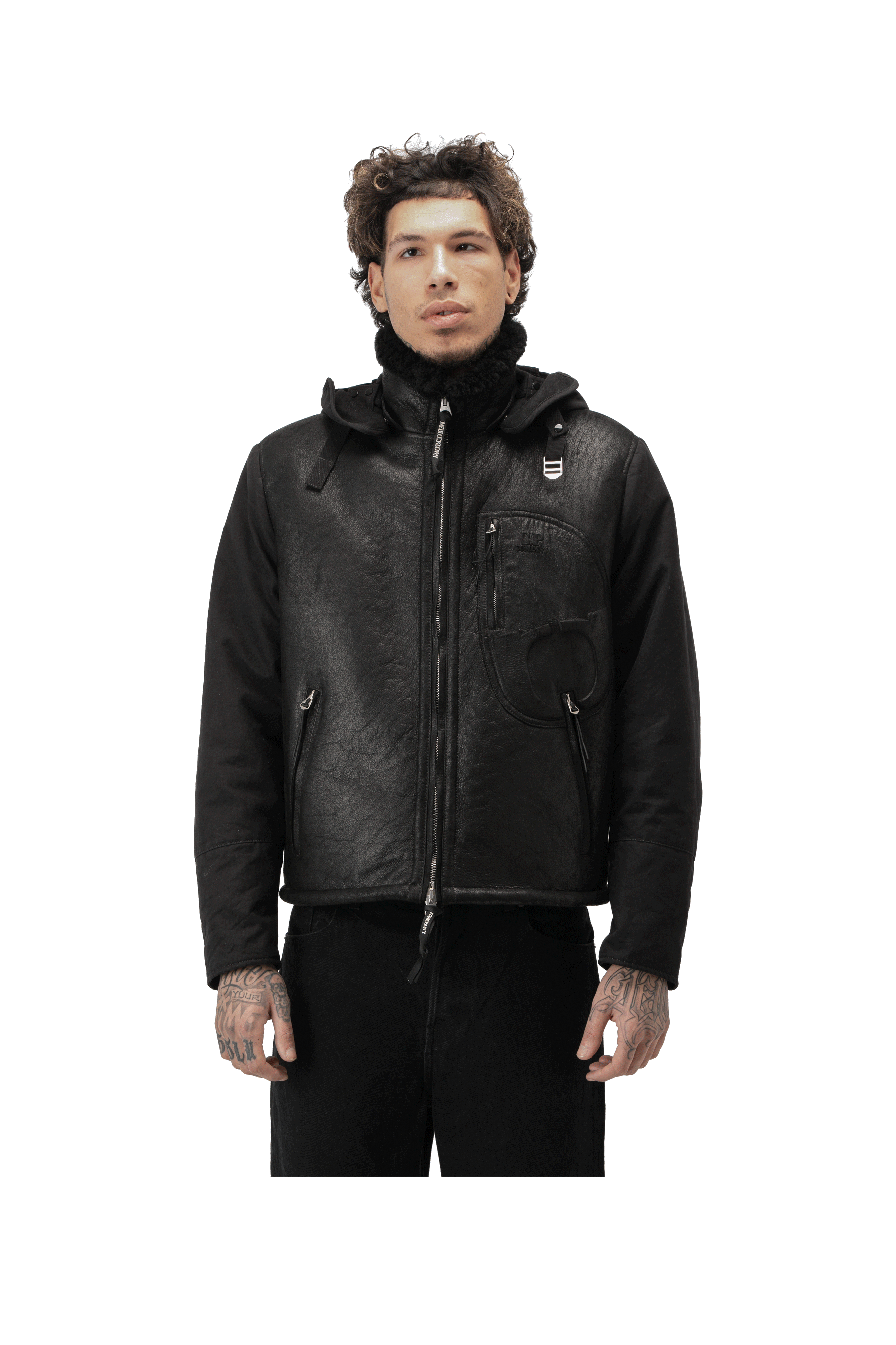 Shearling Jacket x One Block Down