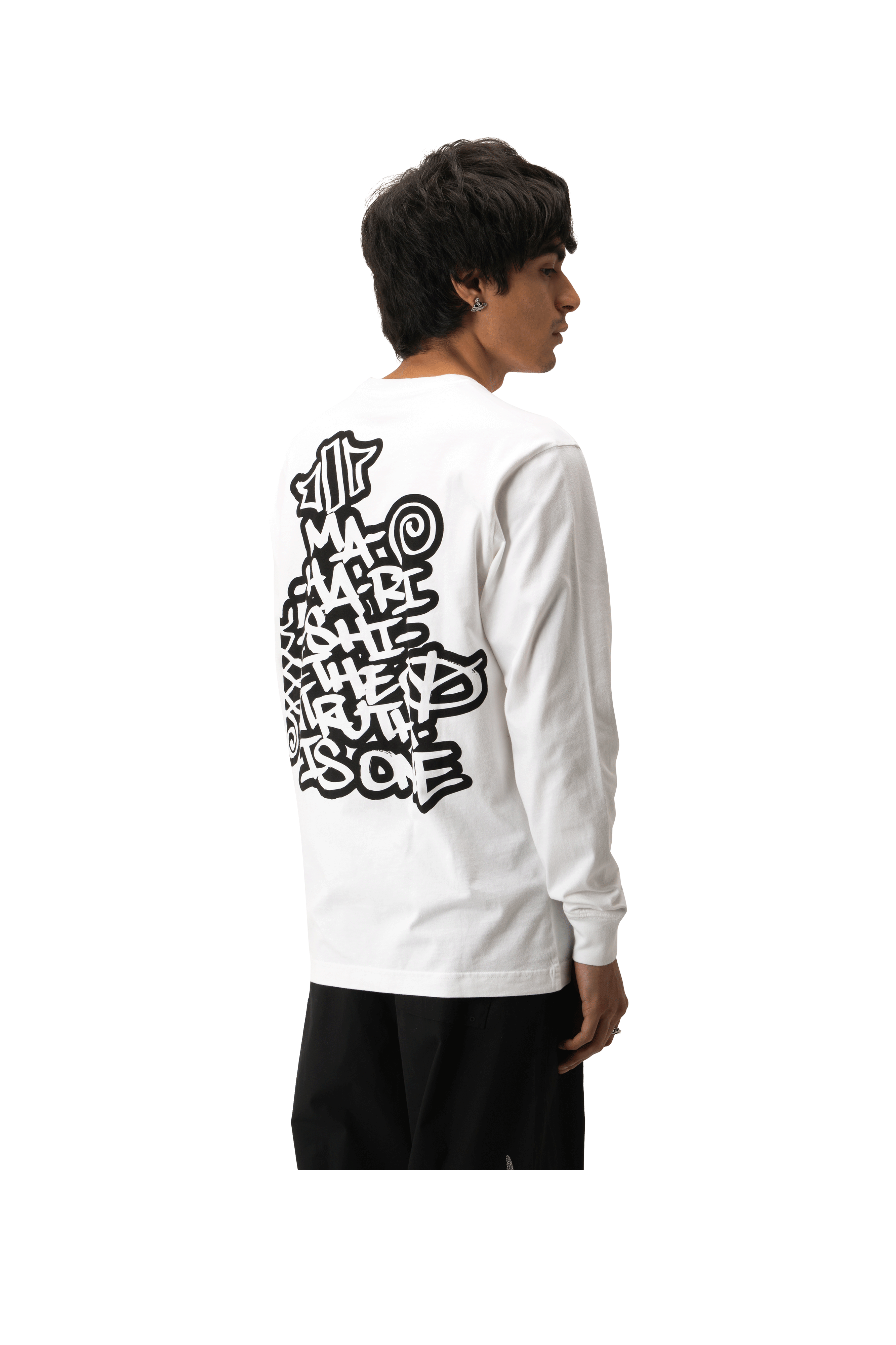 Swirling Snowflake Longsleeve T-Shirt