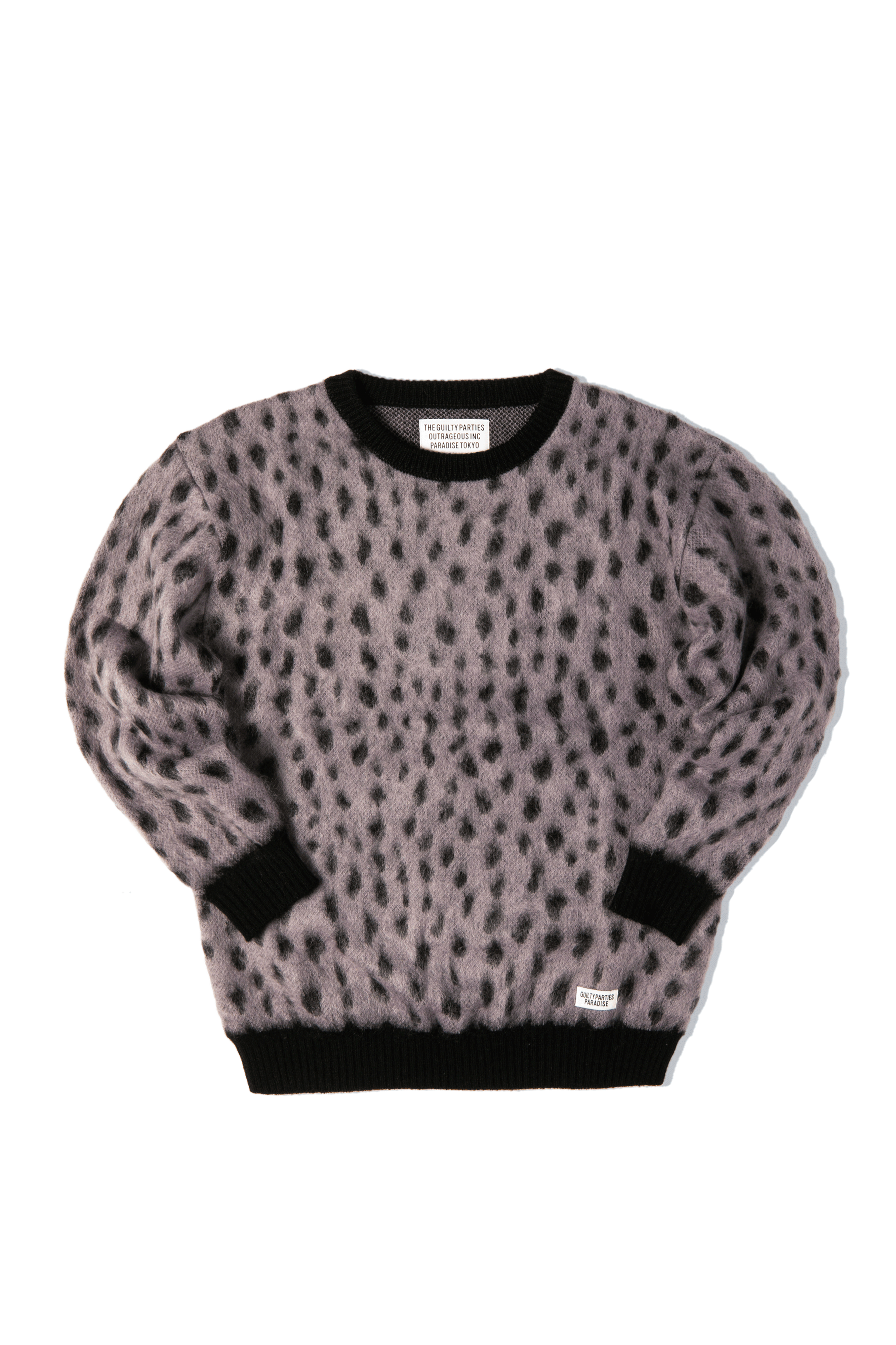 Leopard Mohair Cardigan