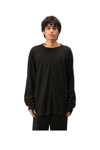 Hemp Cross Oversized Longsleeve T-Shirt