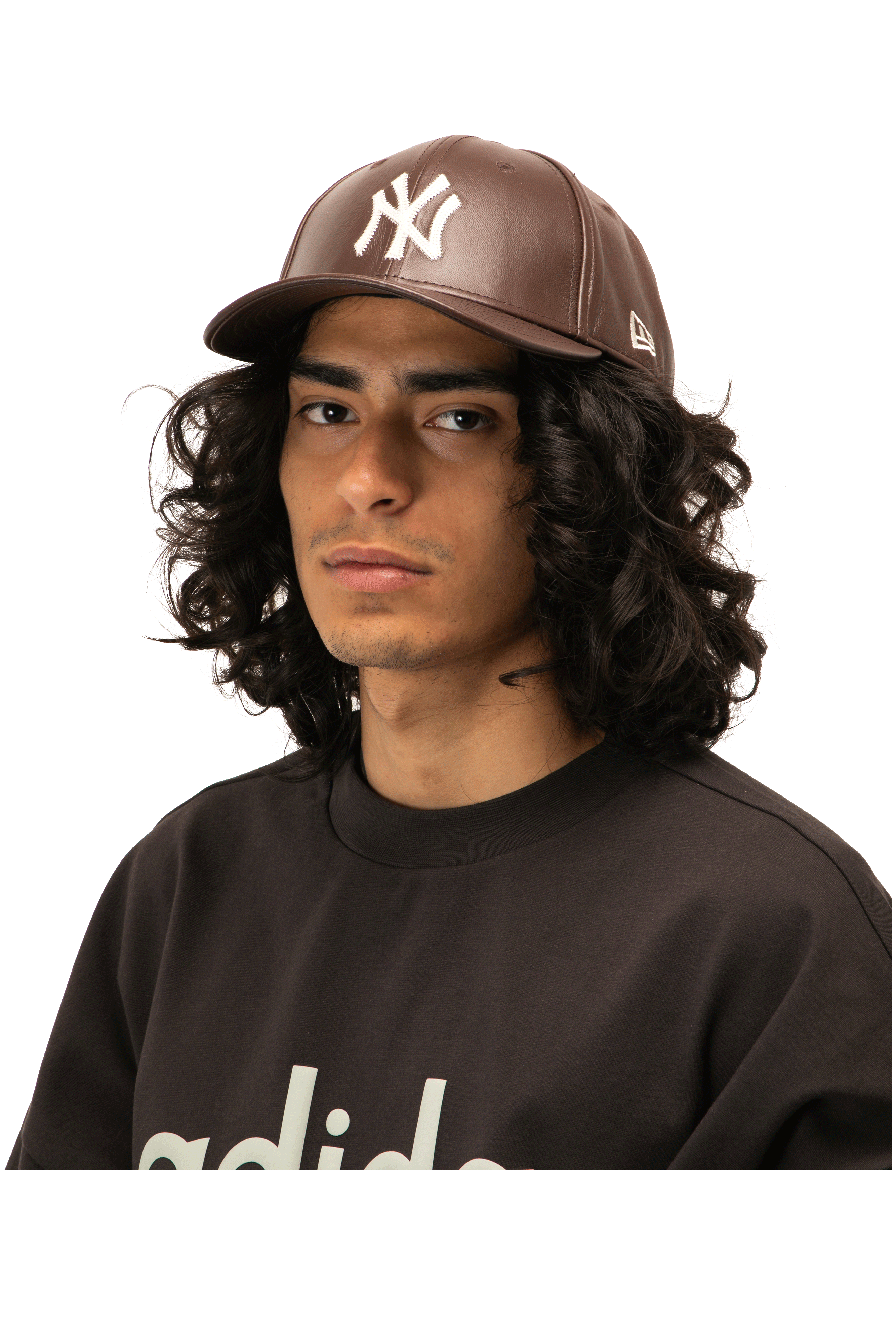 New York Yankees 9Forty Leather Cap