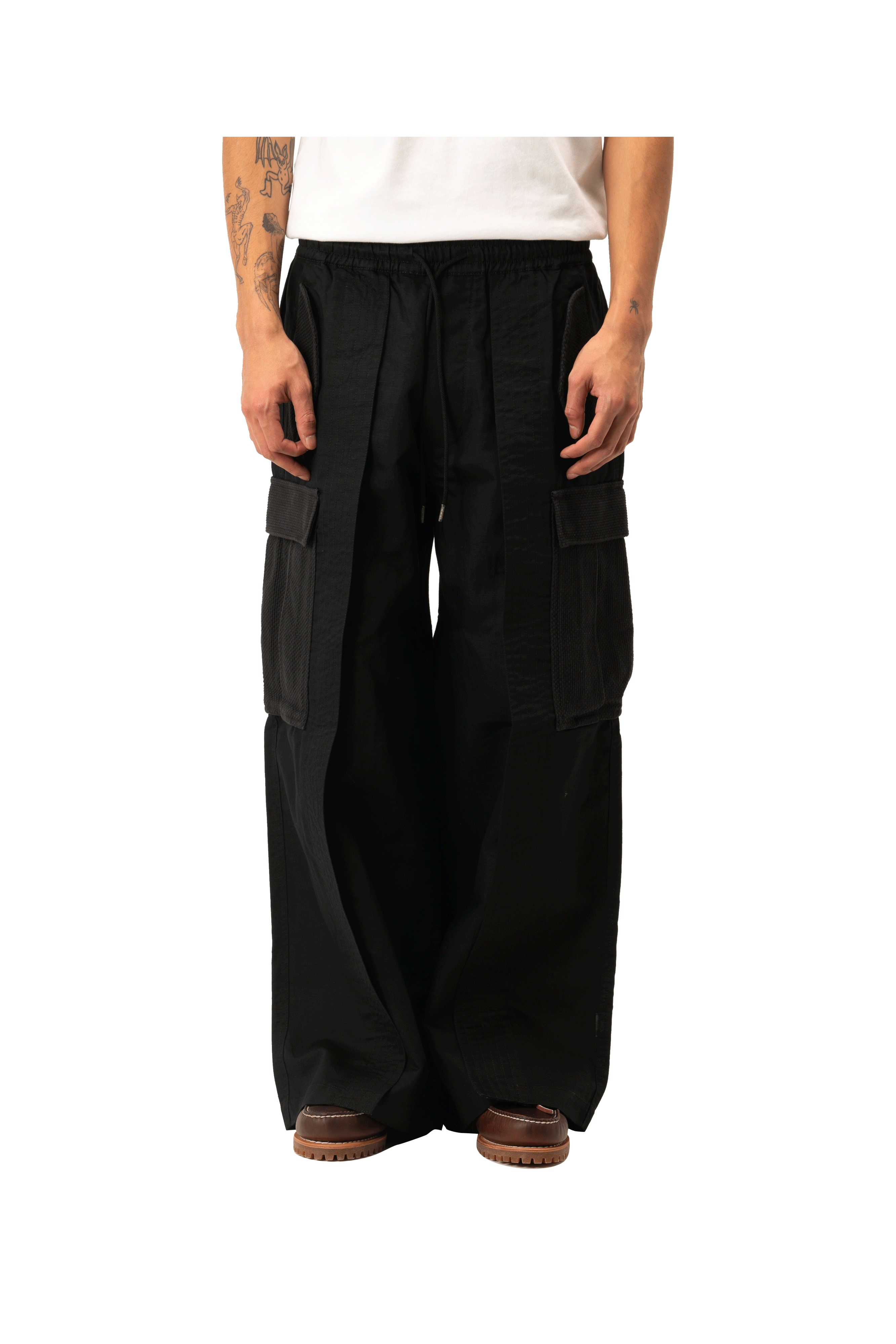 Hemp Hakama Cargo Track Pant