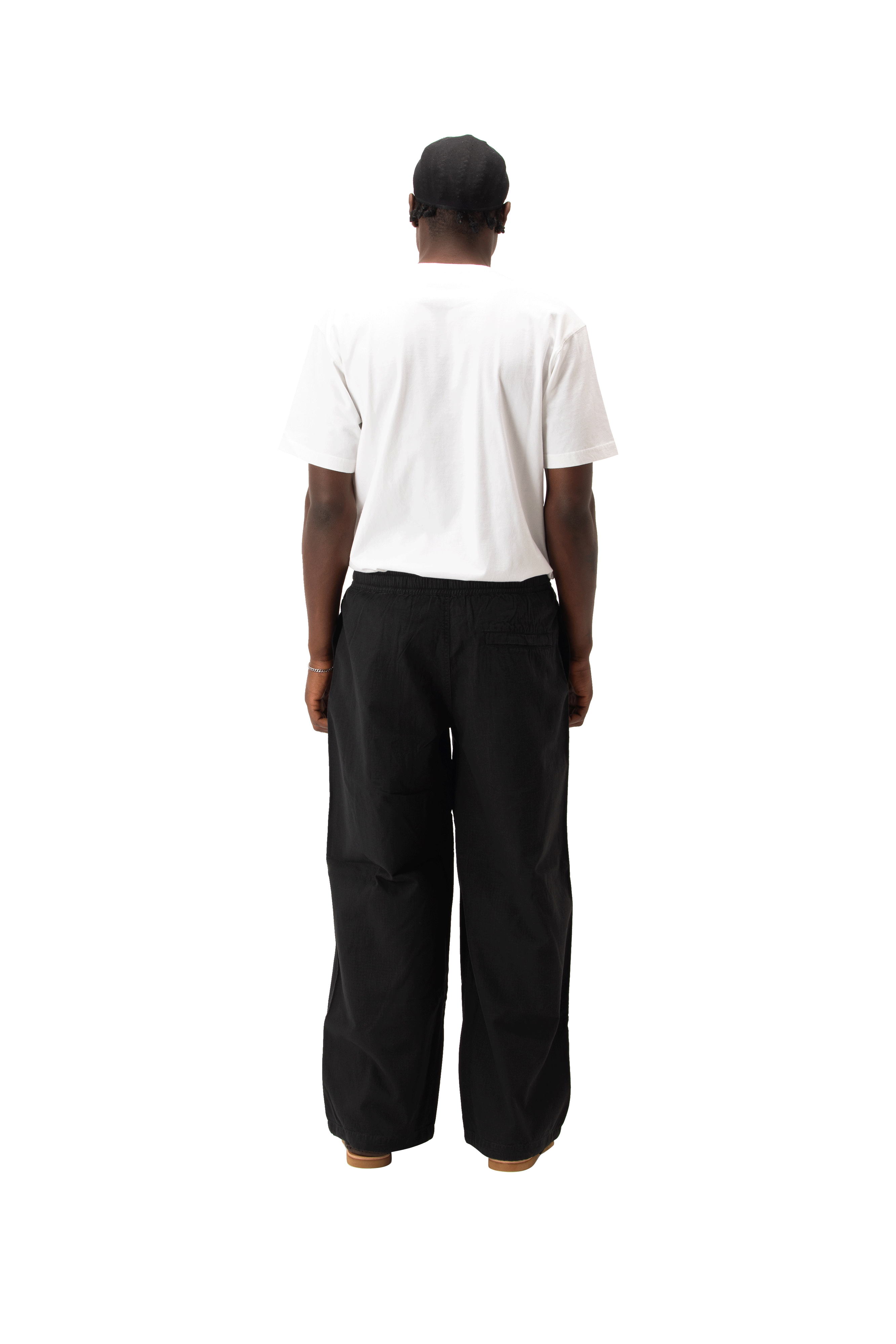Hemp Ripstop Pleated Trousers