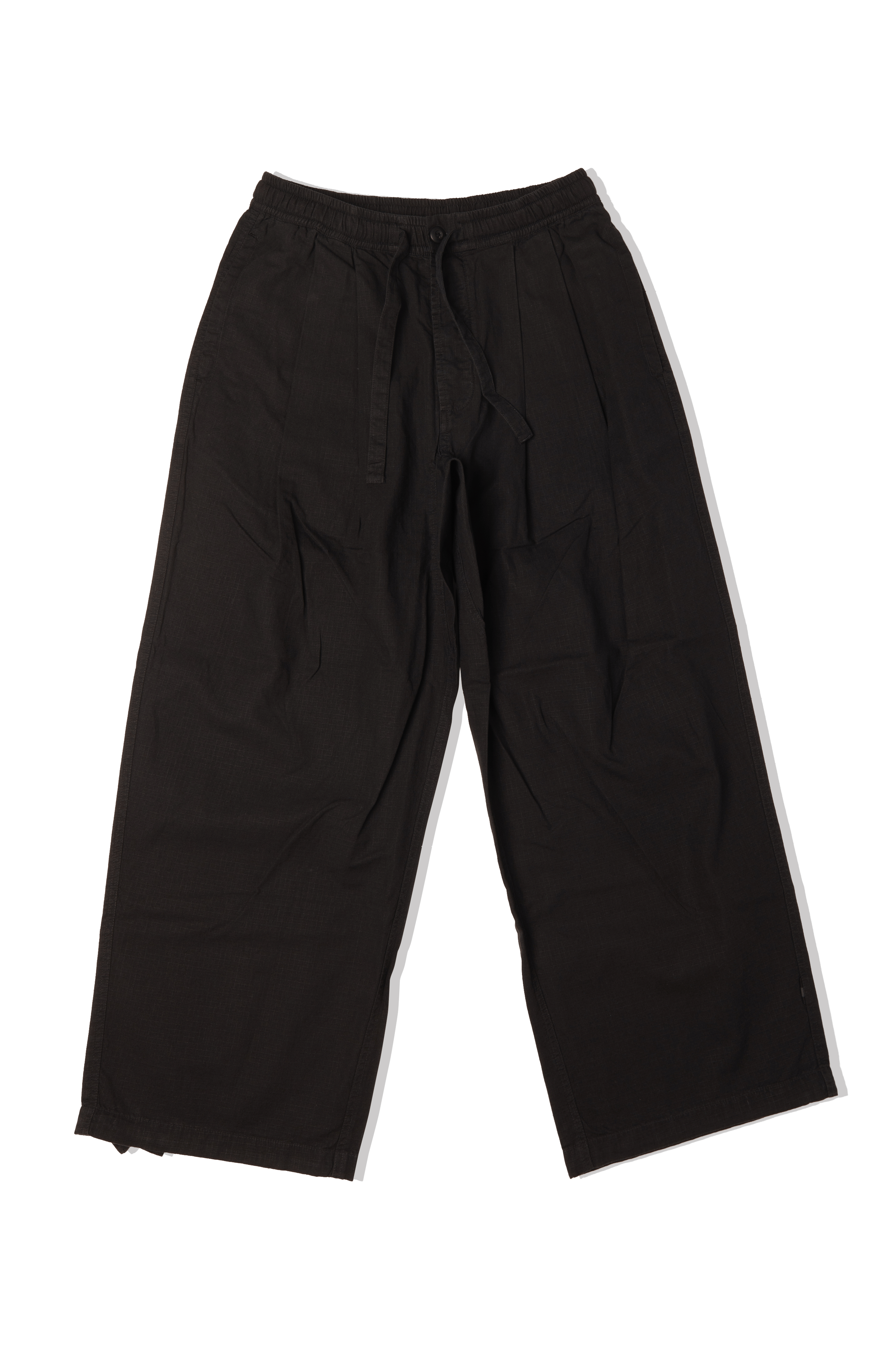 Hemp Ripstop Pleated Trousers