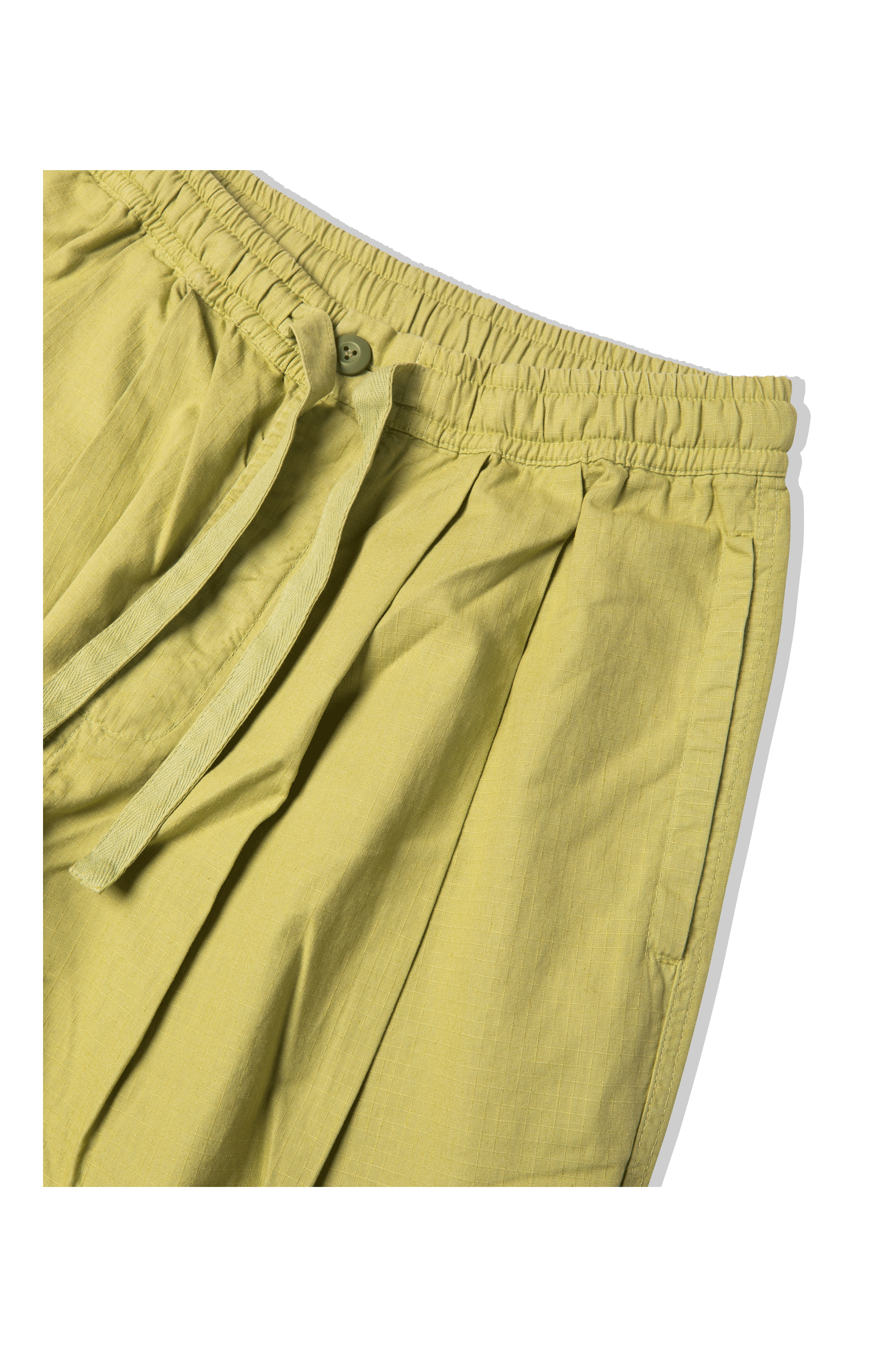 Hemp Ripstop Pleated Trousers