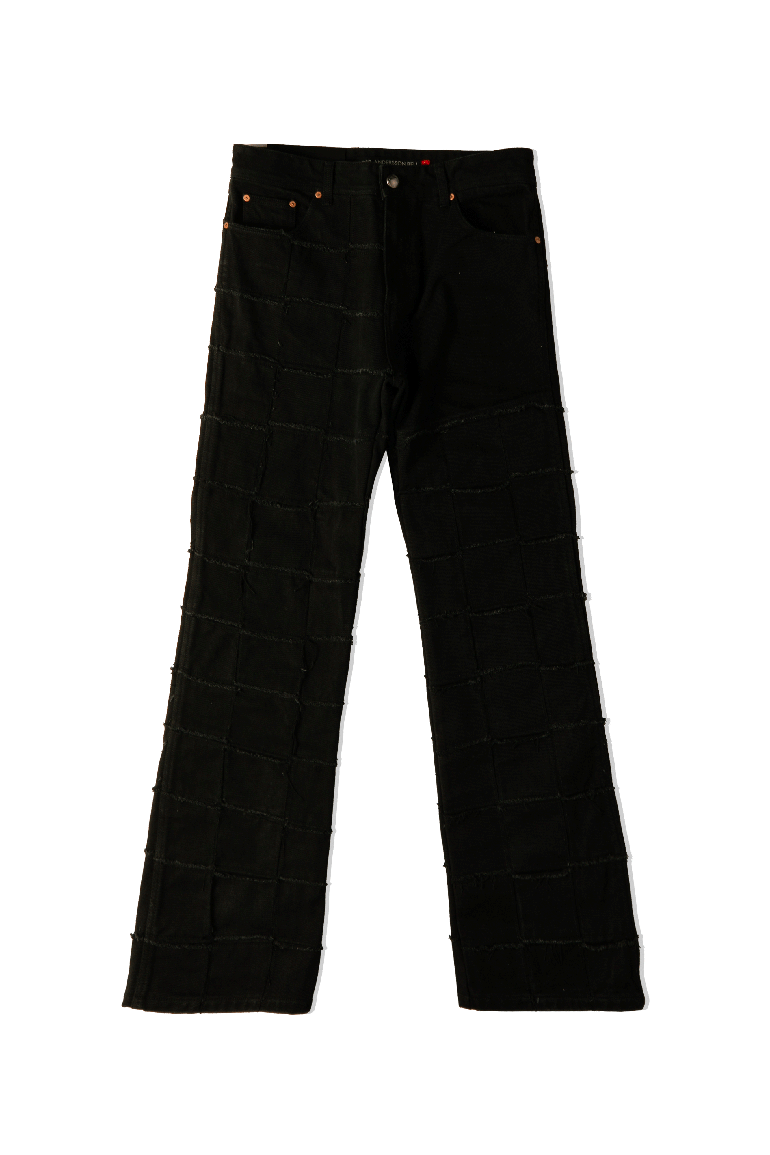 New Patchwork Wide Leg Jeans