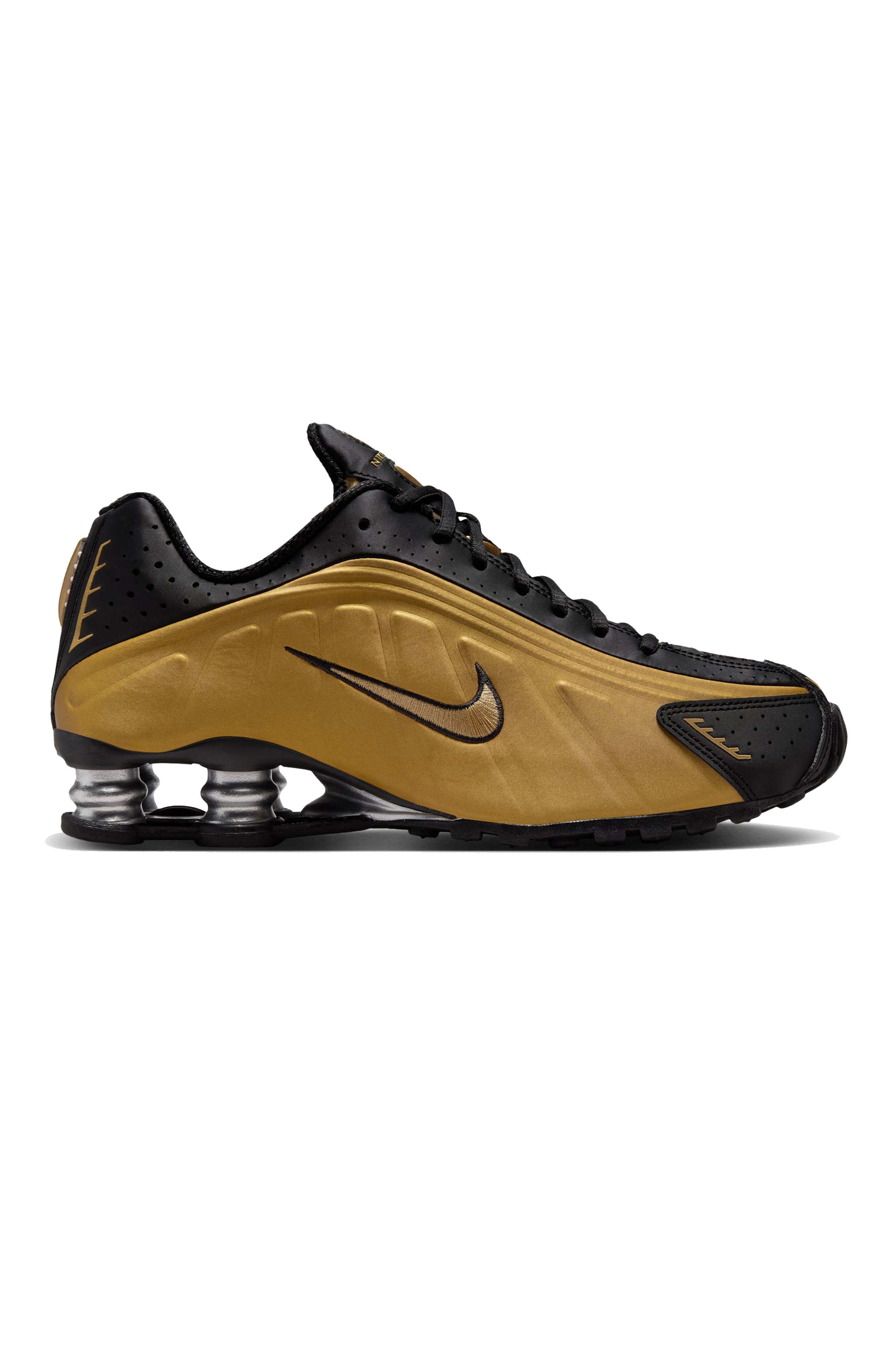 Woman Shox R4 "Black/Metallic Gold"