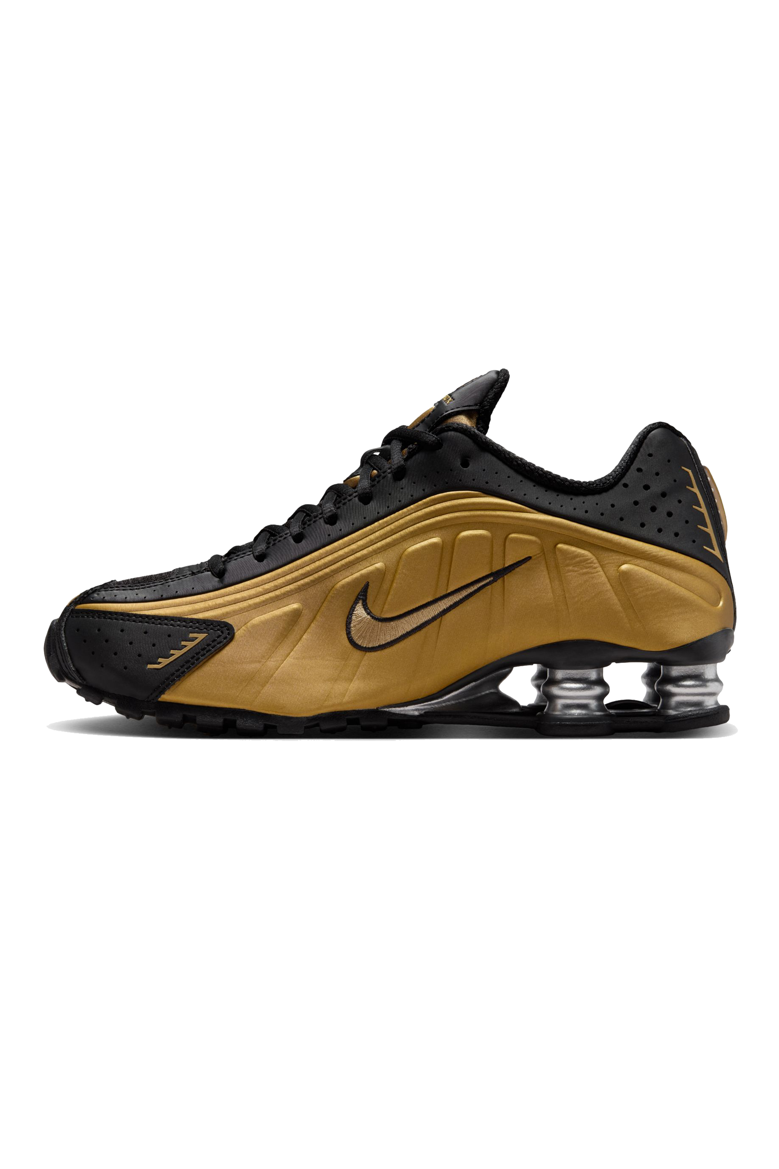 Woman Shox R4 "Black/Metallic Gold"