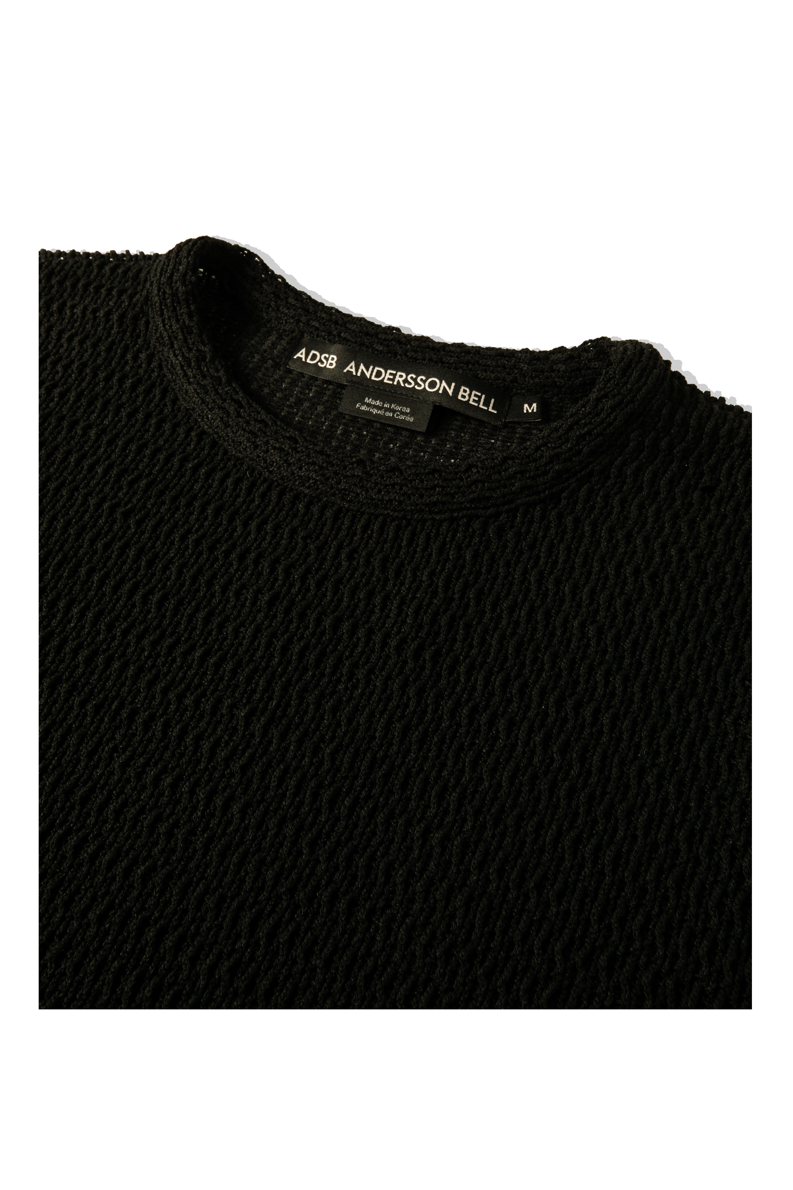 Dellen Net Crewneck Sweater