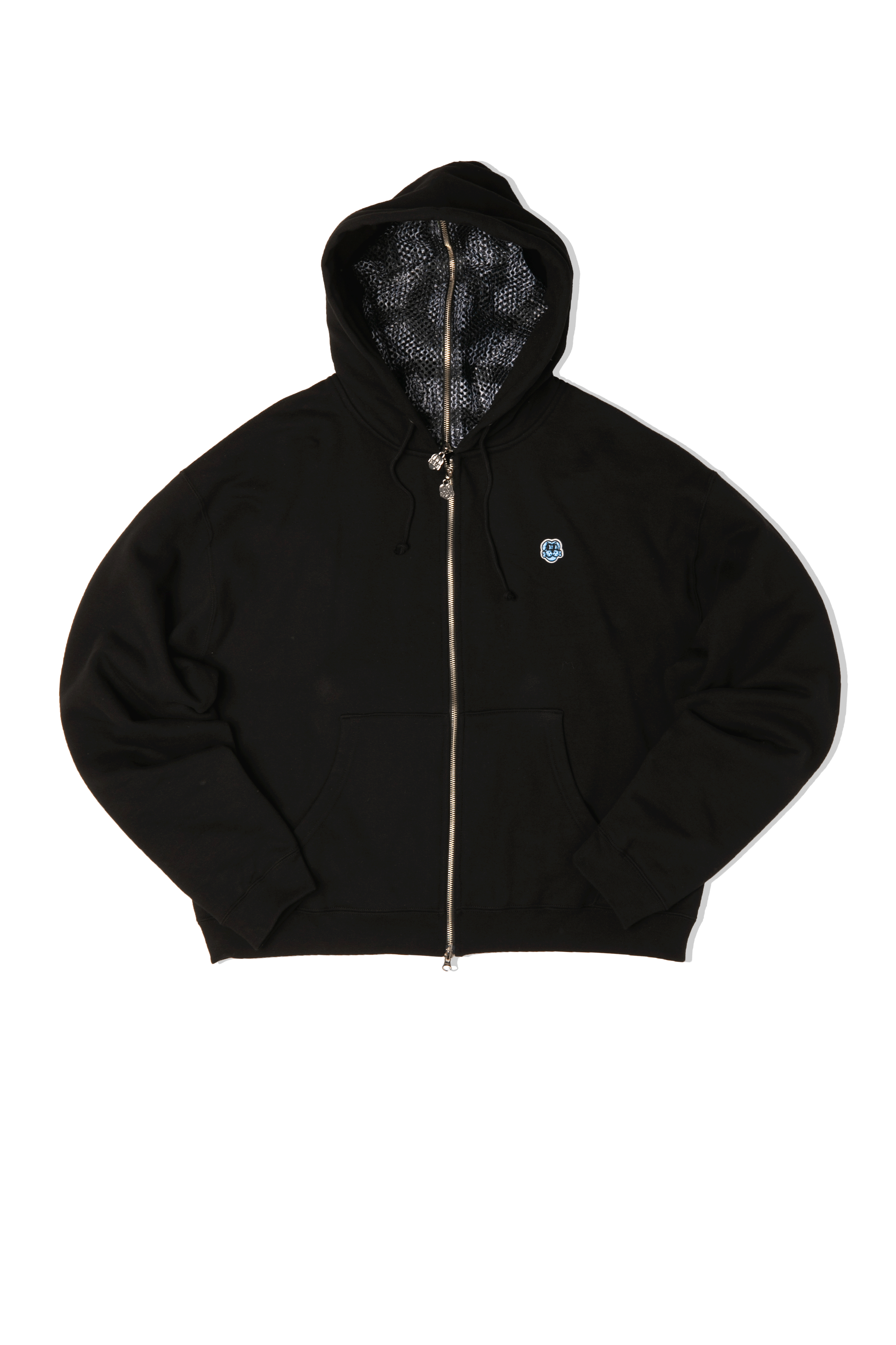 Clown Mesh Zip Hoodie