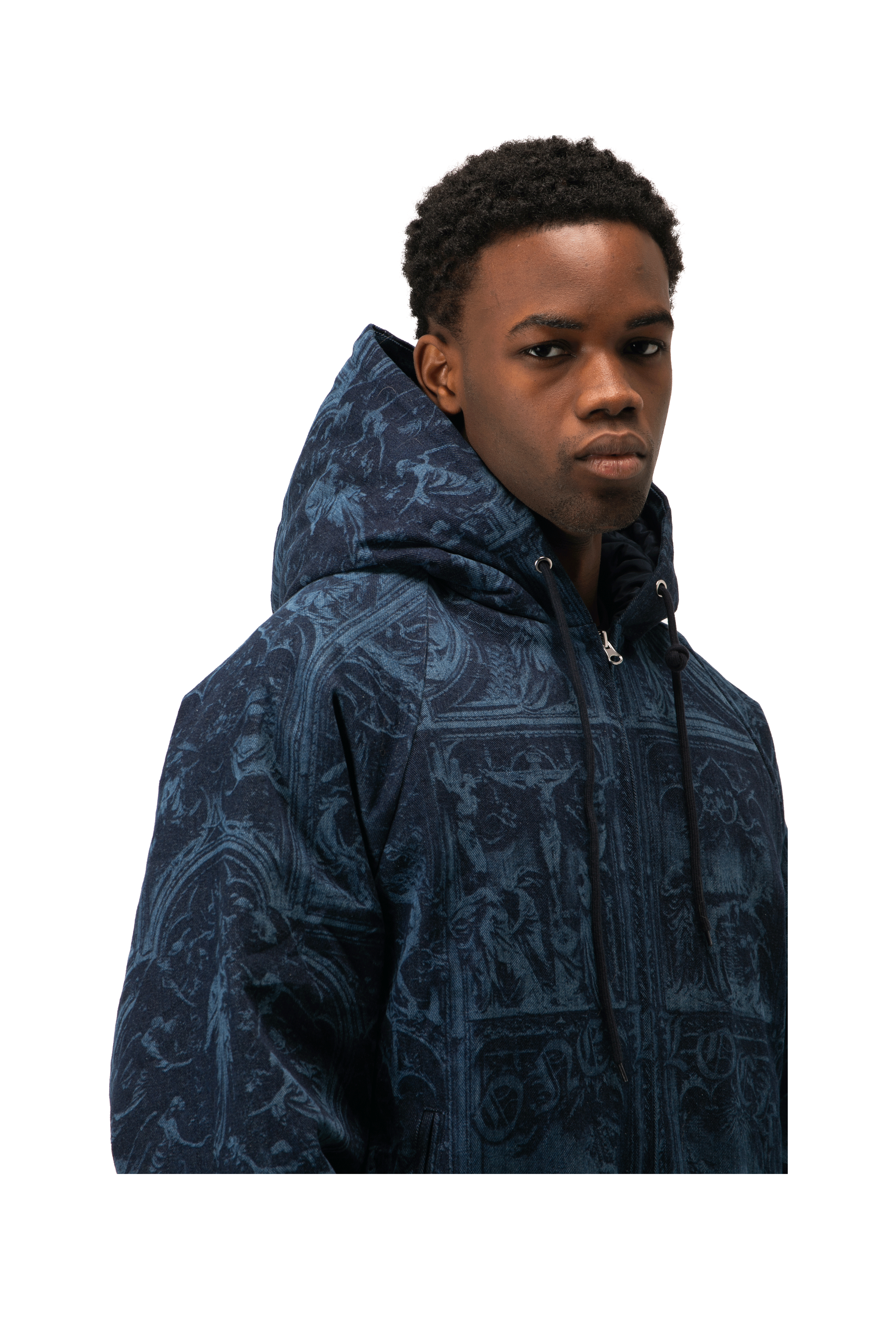 Duomo Lasered Washed Denim