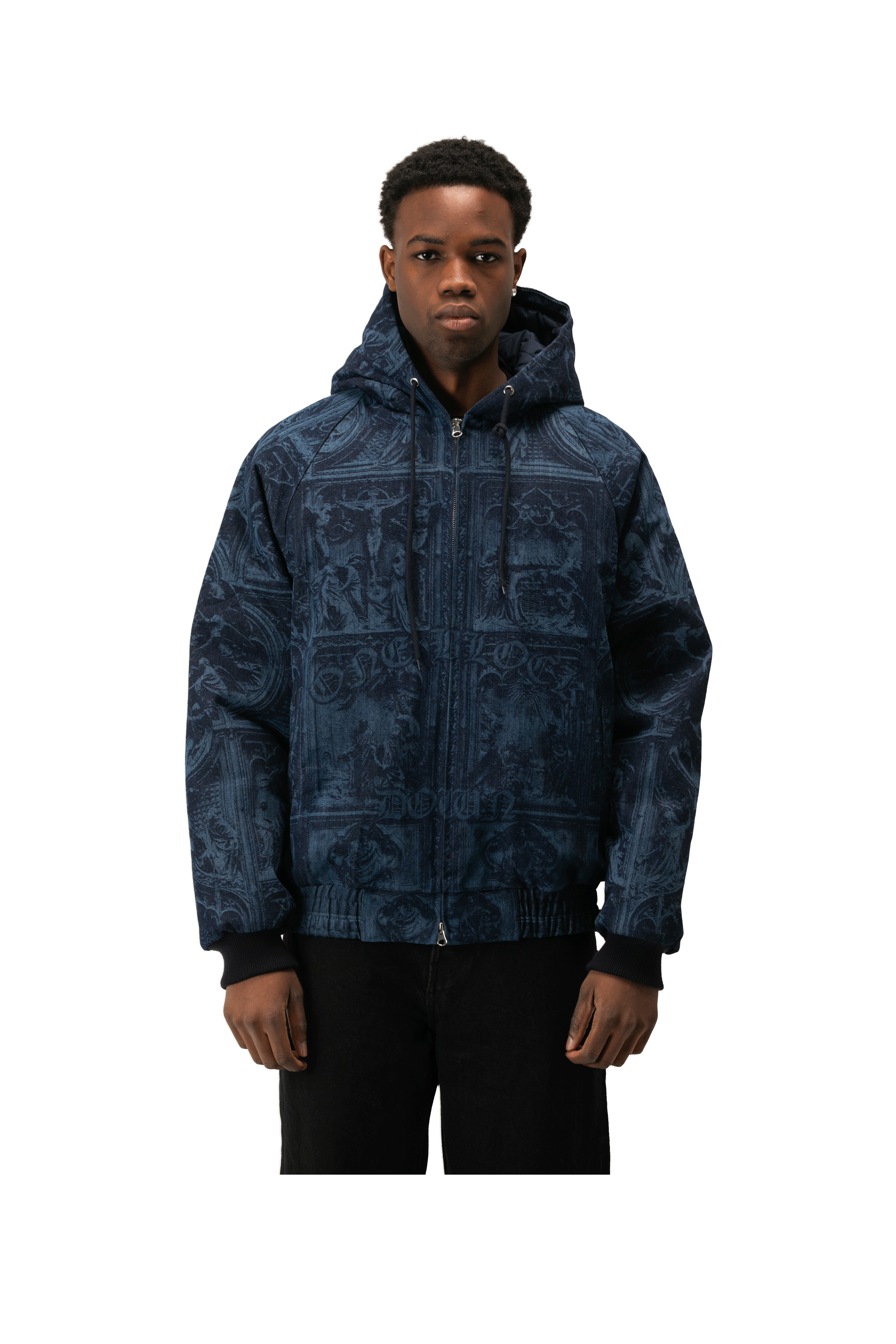 Duomo Lasered Washed Denim