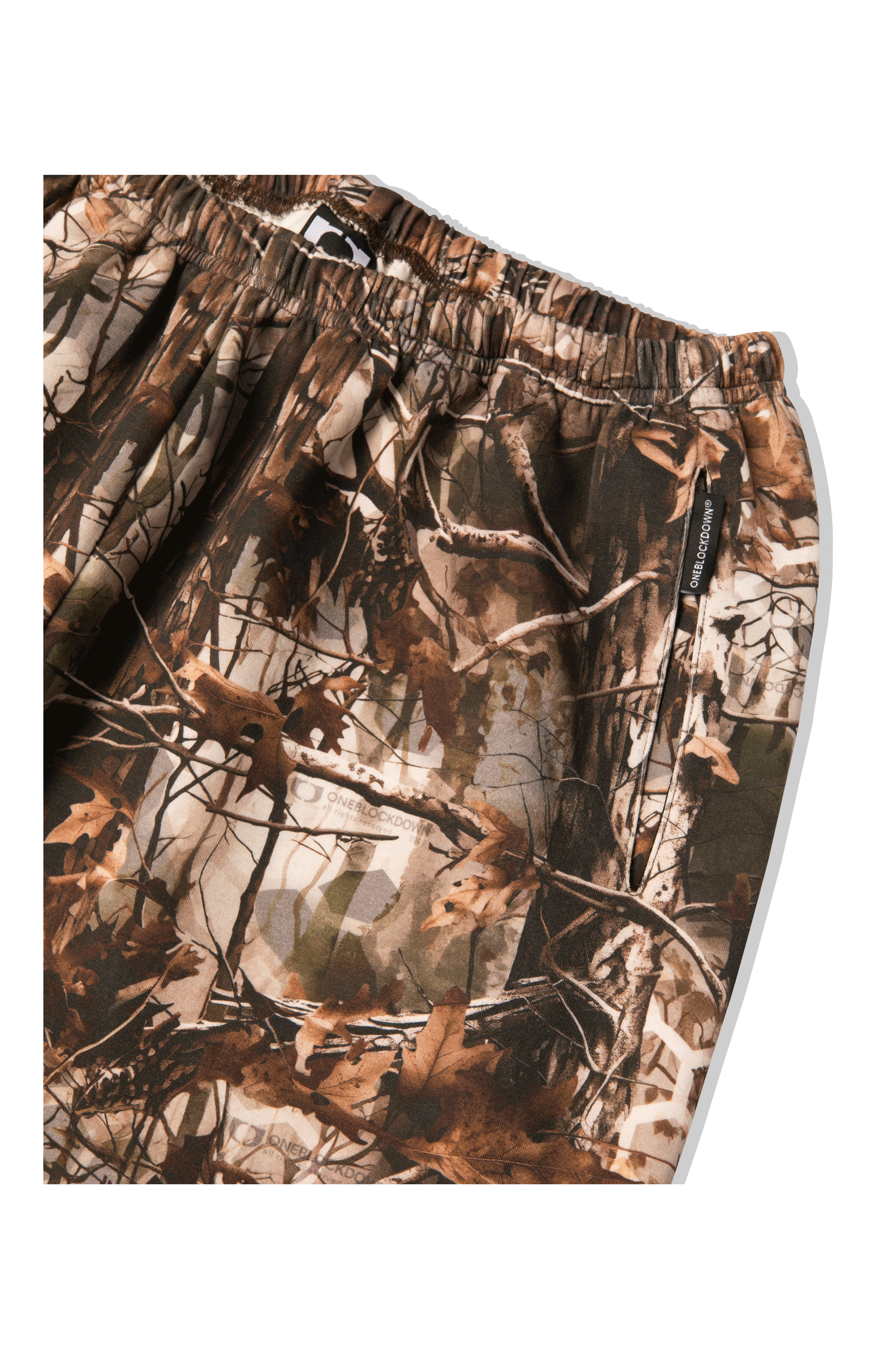 Scuba Camo Print Pants