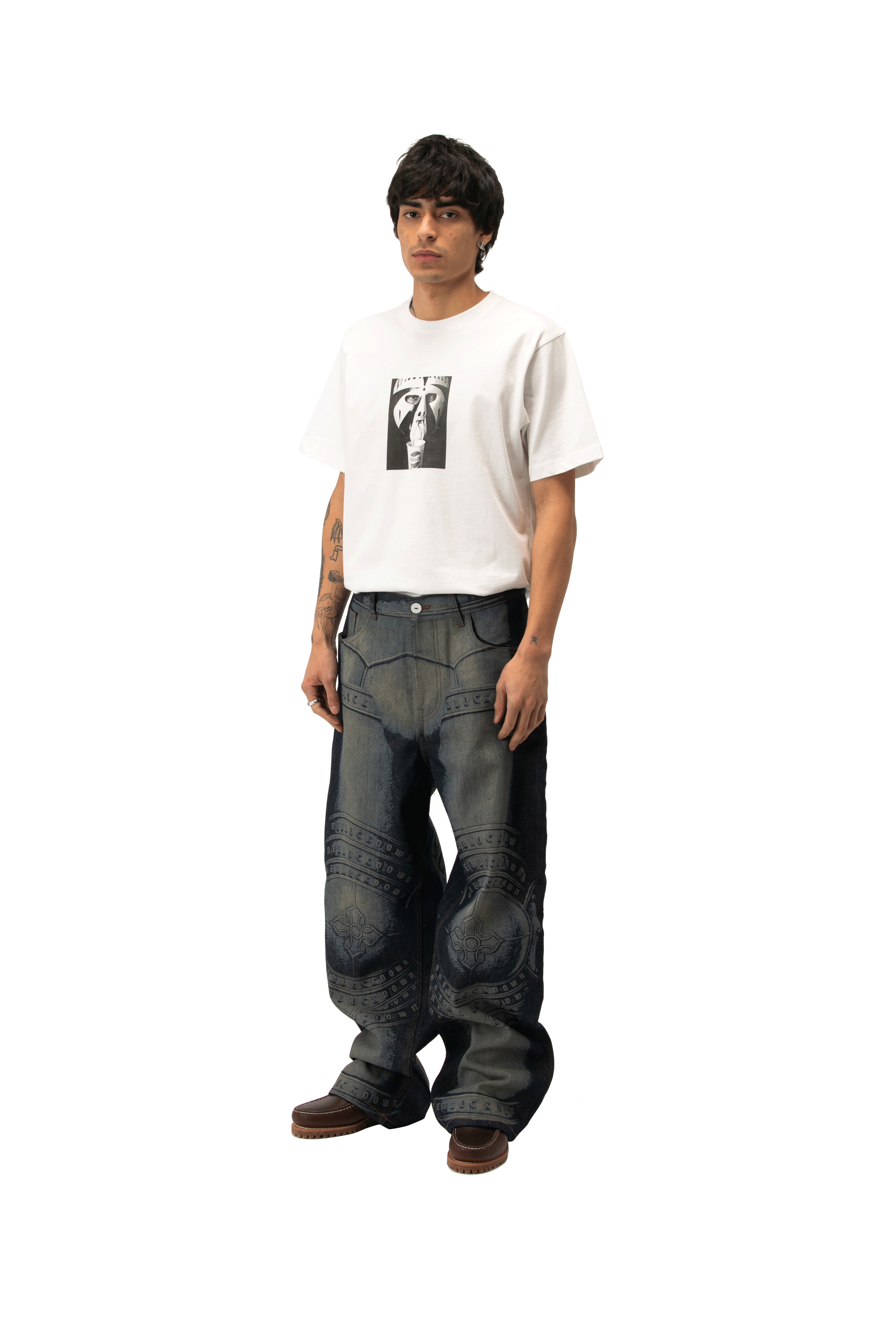 Armour Printed Denim.