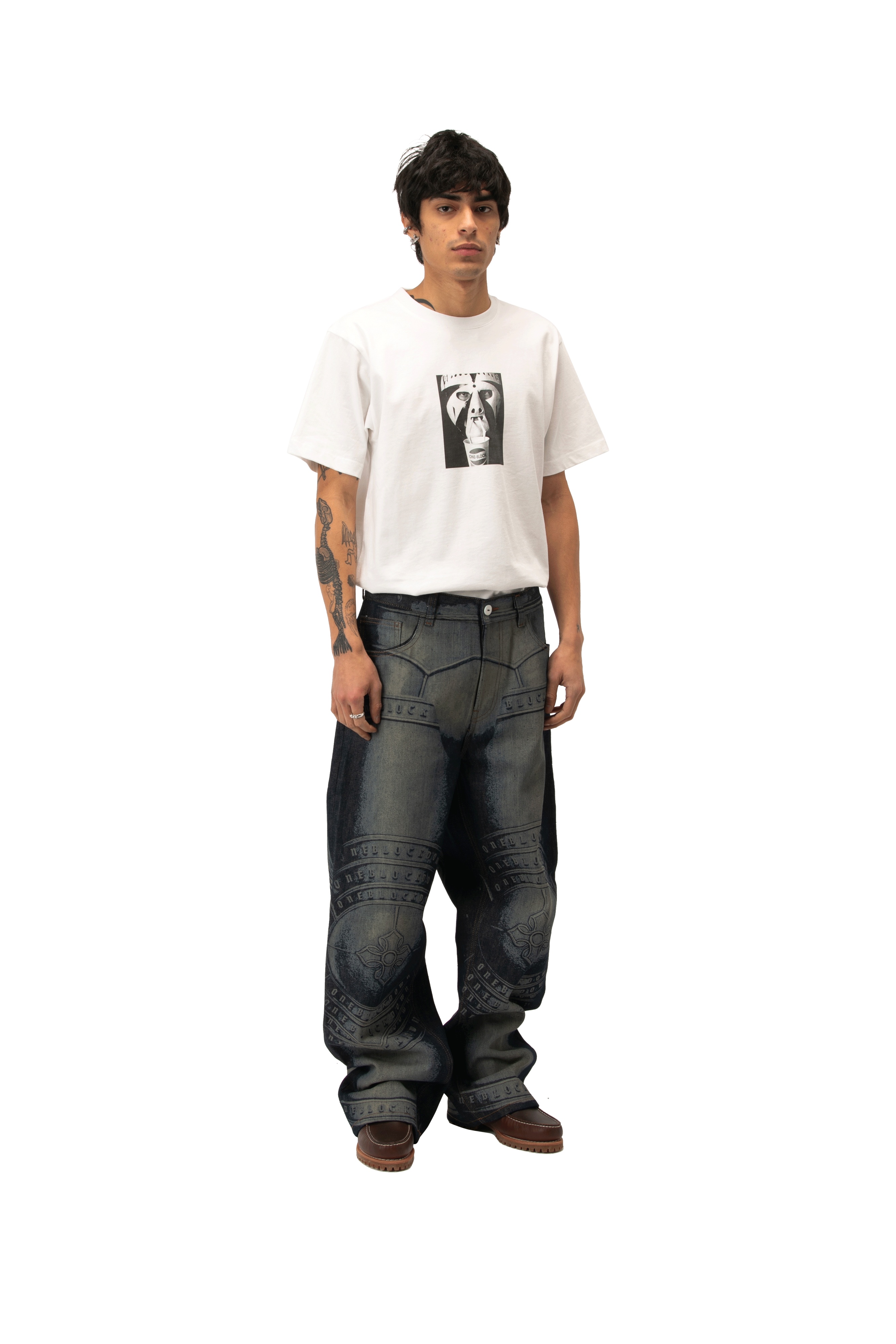 Armour Printed Denim.